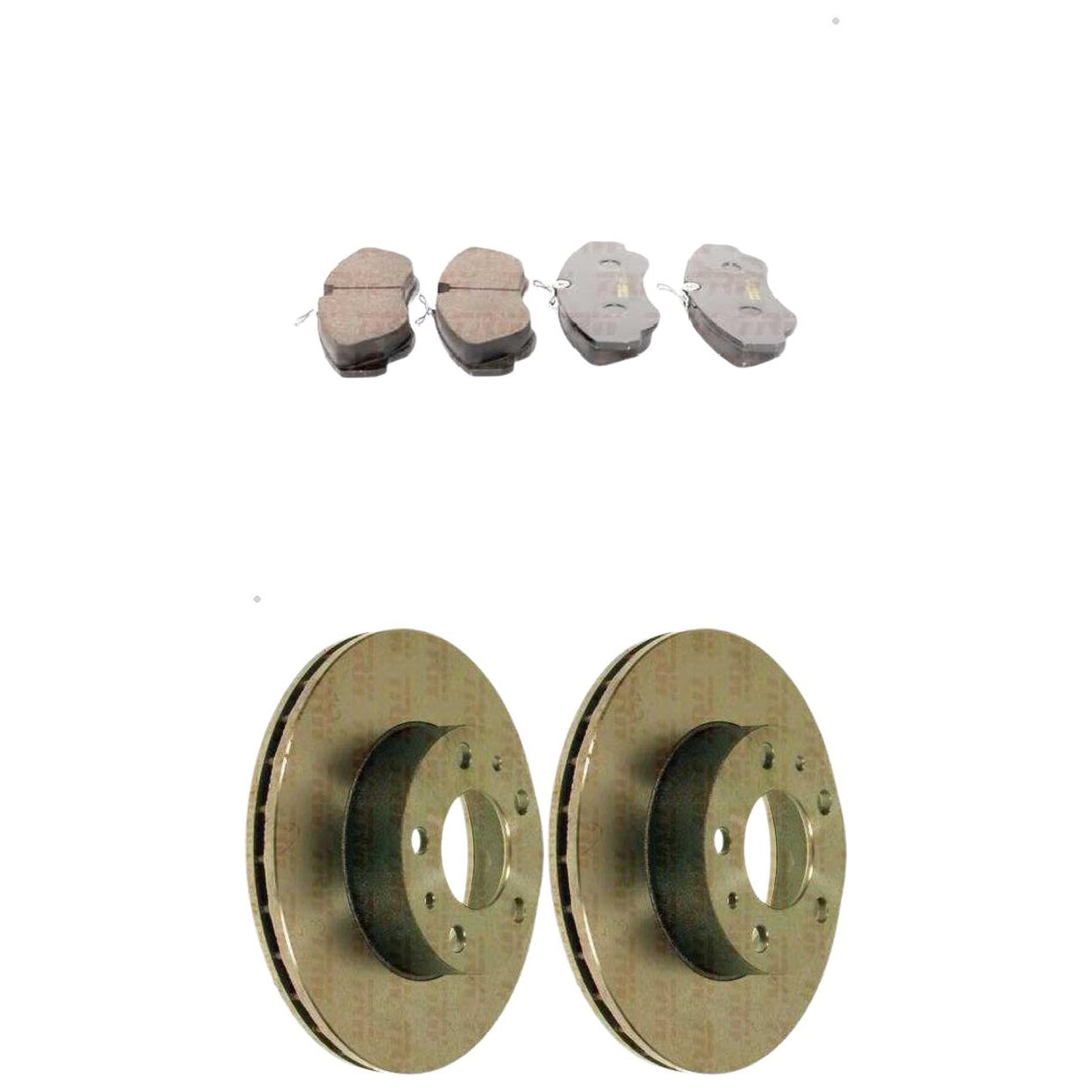 Kit Disco e Pastilha Dianteira - TRW - RCPT08930 - RCDI01870 - (1)