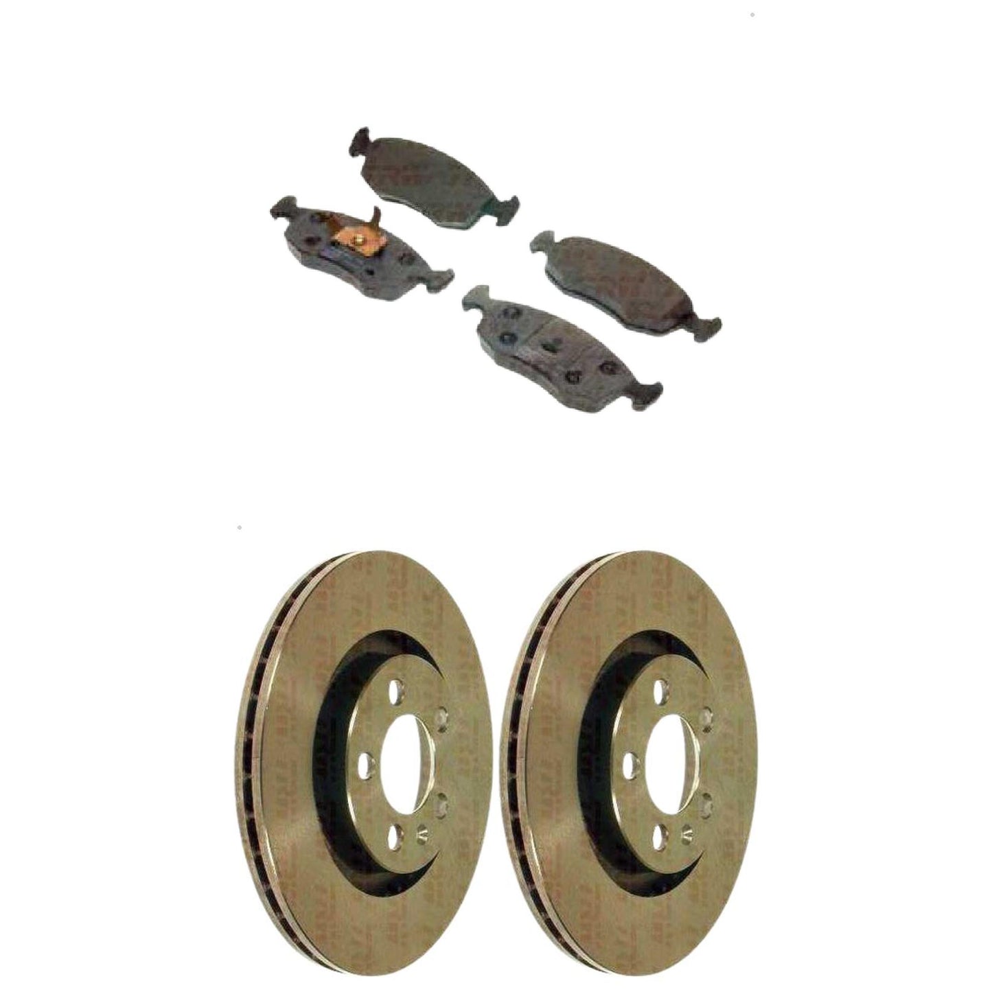 Kit Disco e Pastilha Dianteira - TRW - RCPT01100 - RCDI01630 - (1)