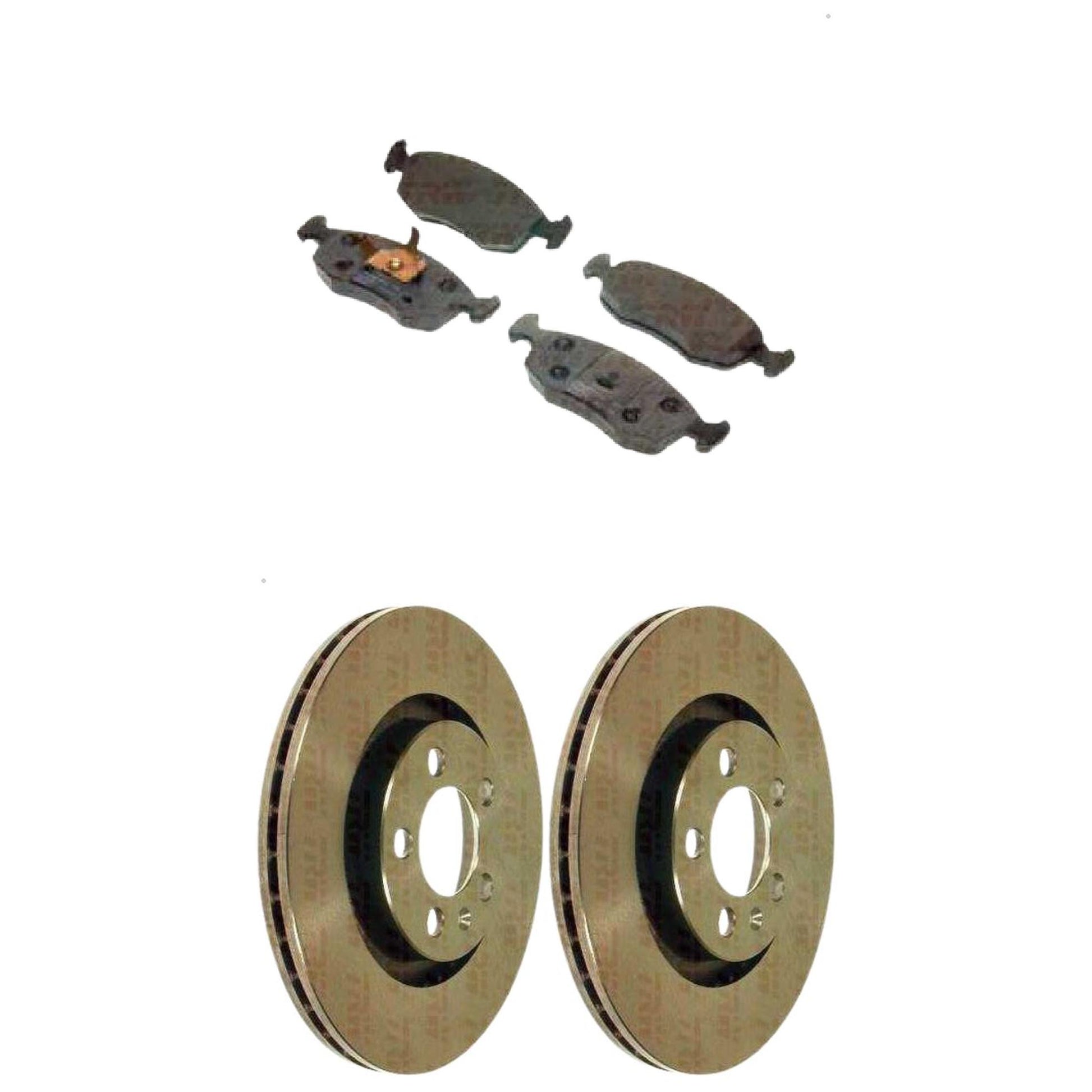 Kit Disco e Pastilha Dianteira - TRW - RCPT01100 - RCDI01630 - (1)