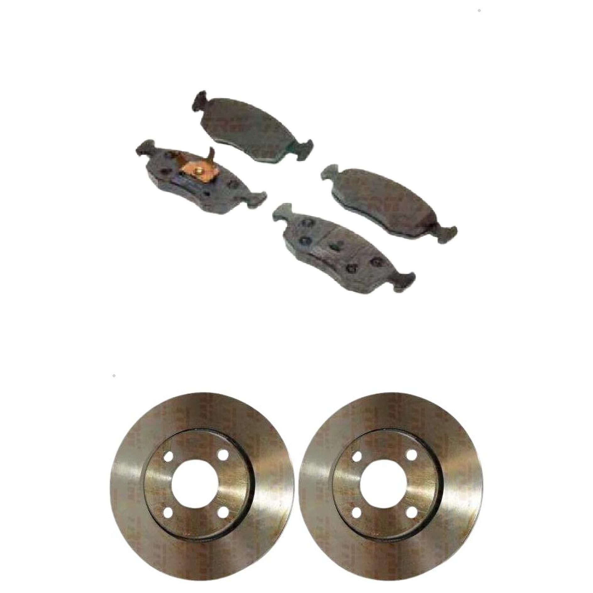 Kit Disco e Pastilha Dianteira - TRW - RCPT01100 - RCDI00728 - (1)
