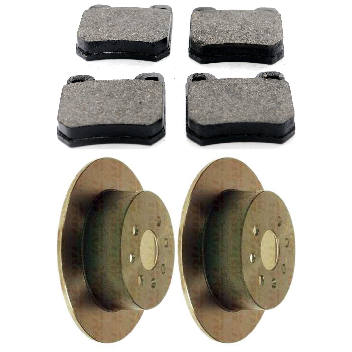Kit Disco e Pastilha Traseira - TRW - RCPT00990 - RPDI01210 - (1)