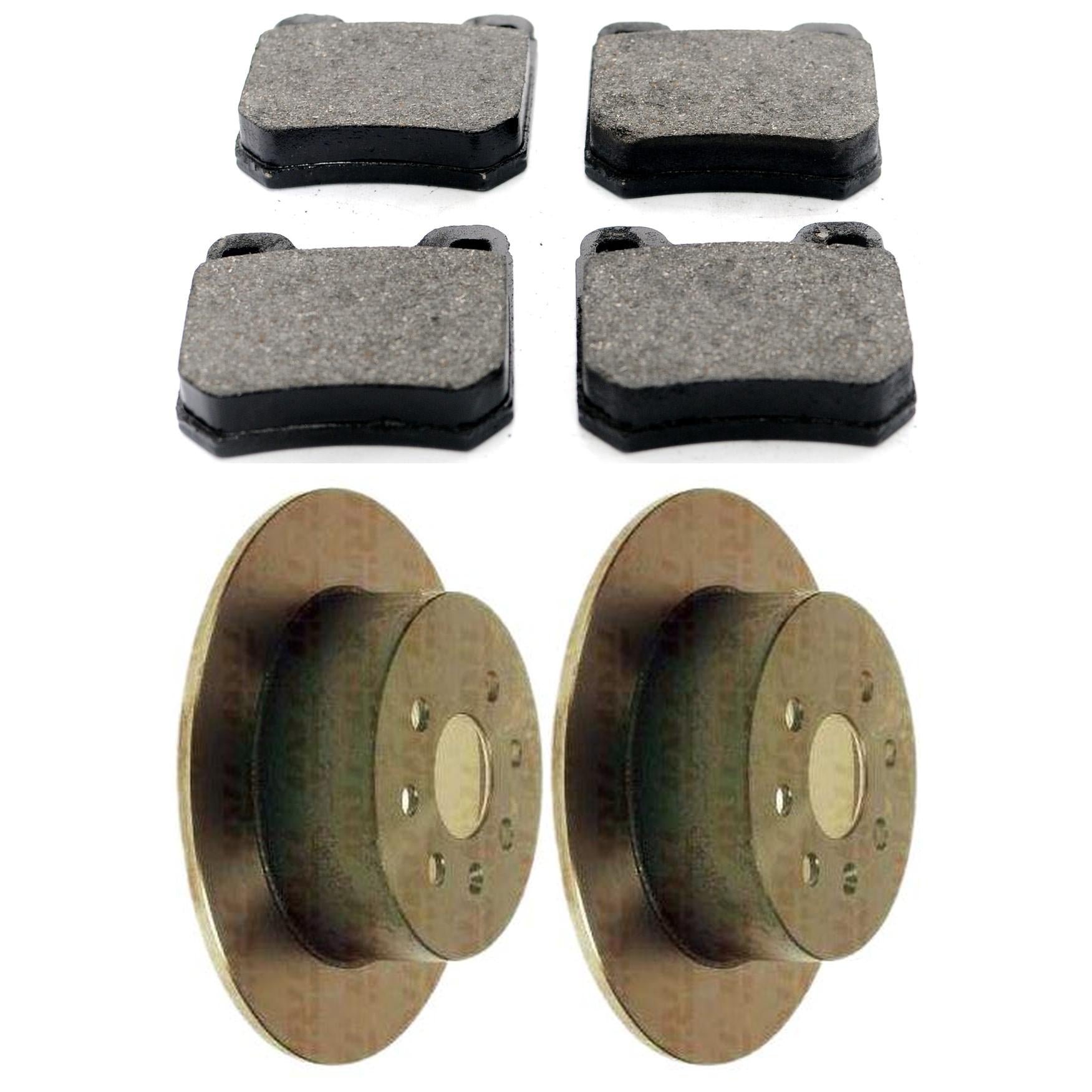 Kit Disco e Pastilha Traseira - TRW - RCPT00990 - RPDI01210 - (1)