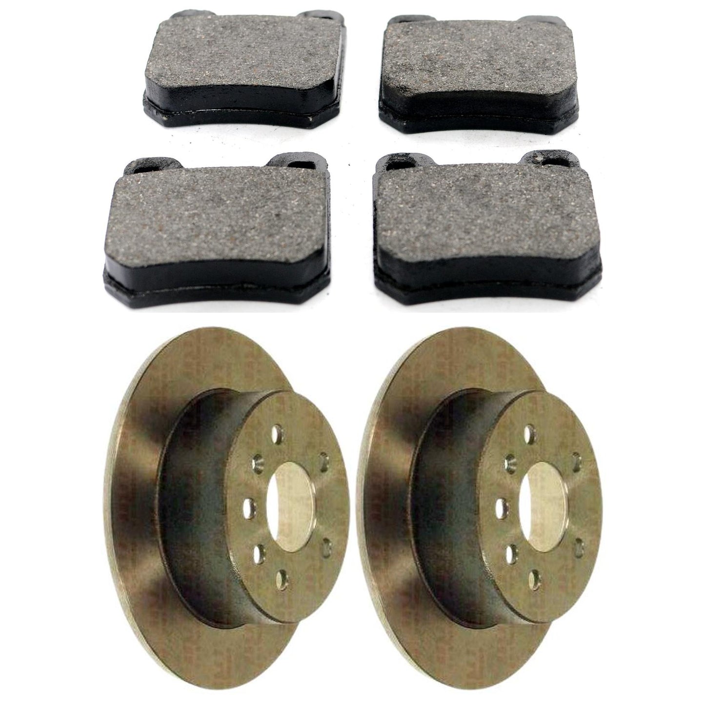 Kit Disco e Pastilha Traseira - TRW - RCPT00990 - RPDI00560 - (1)