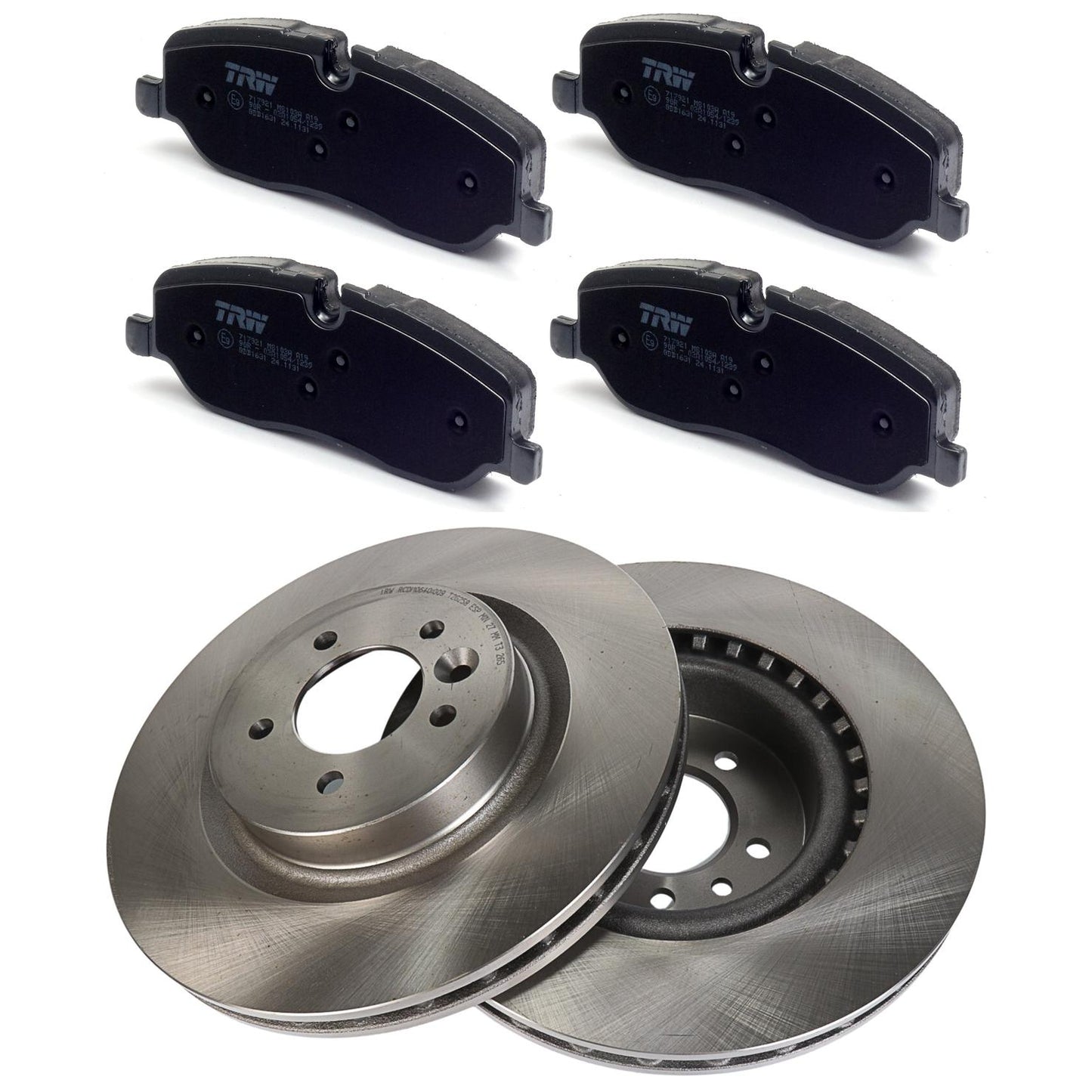 Kit Disco e Pastilha Dianteira - TRW - GDB1631 - RCDI10640 - (1)