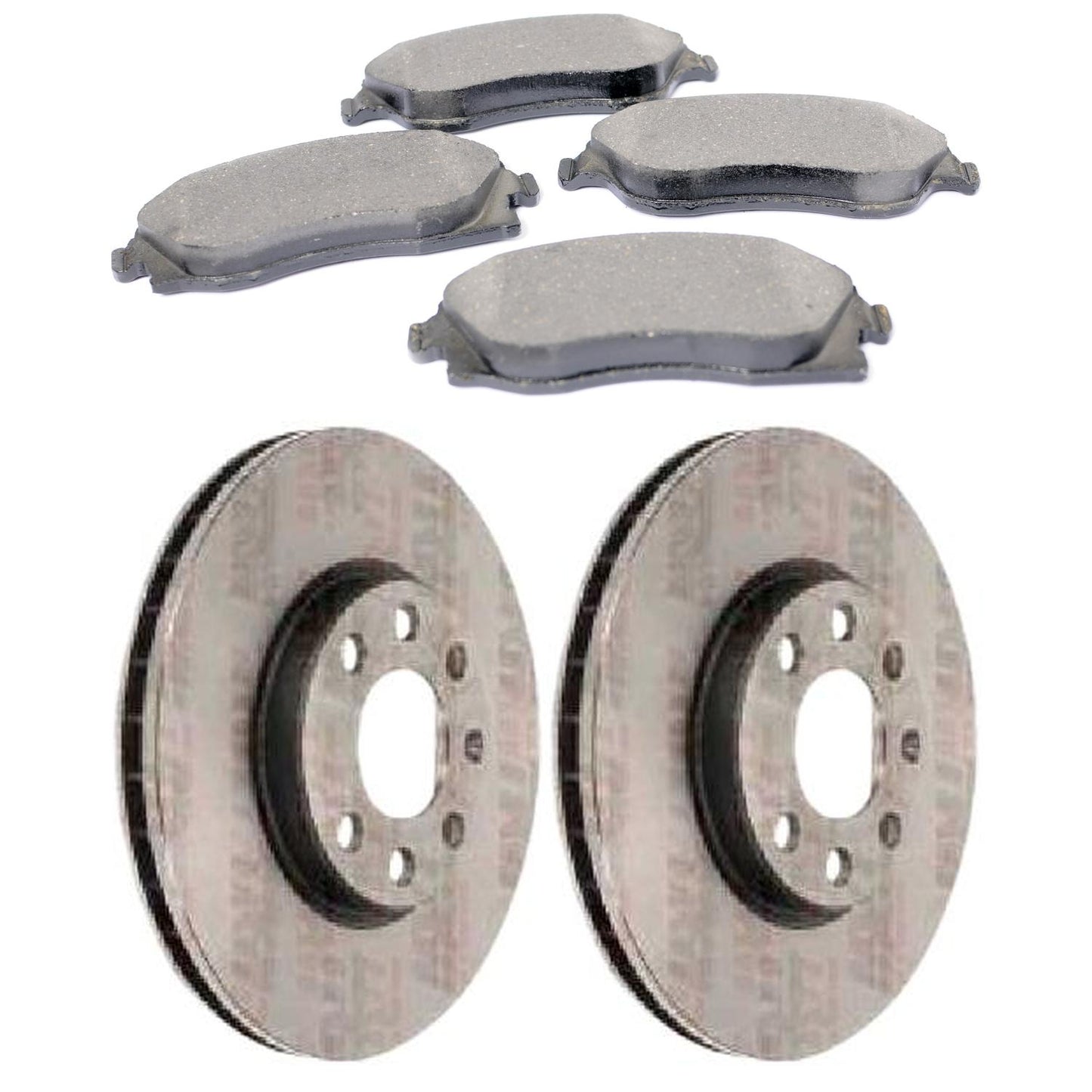 Kit Disco e Pastilha Dianteira - TRW - RCPT02930 - RCDI03000 - (1)