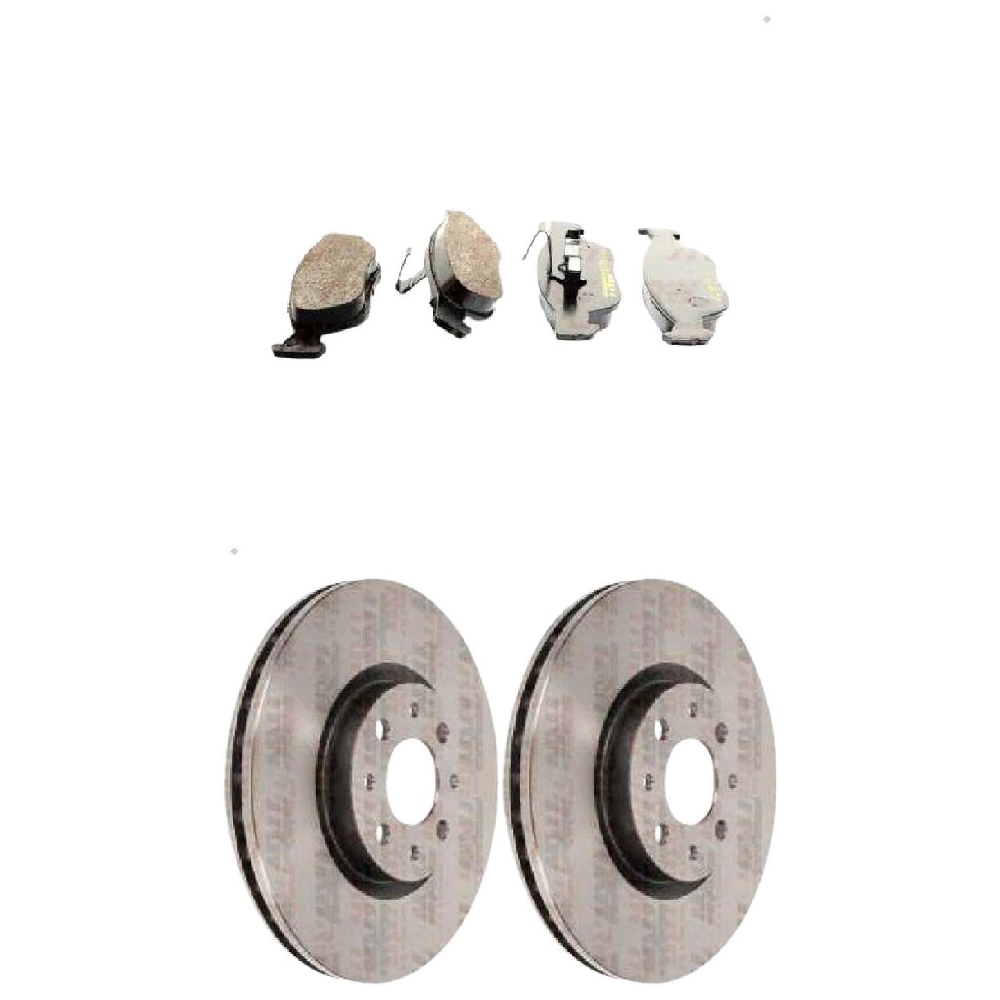 Kit Disco e Pastilha Dianteira - TRW - RCPT07580 - RCDI02860 - (1)