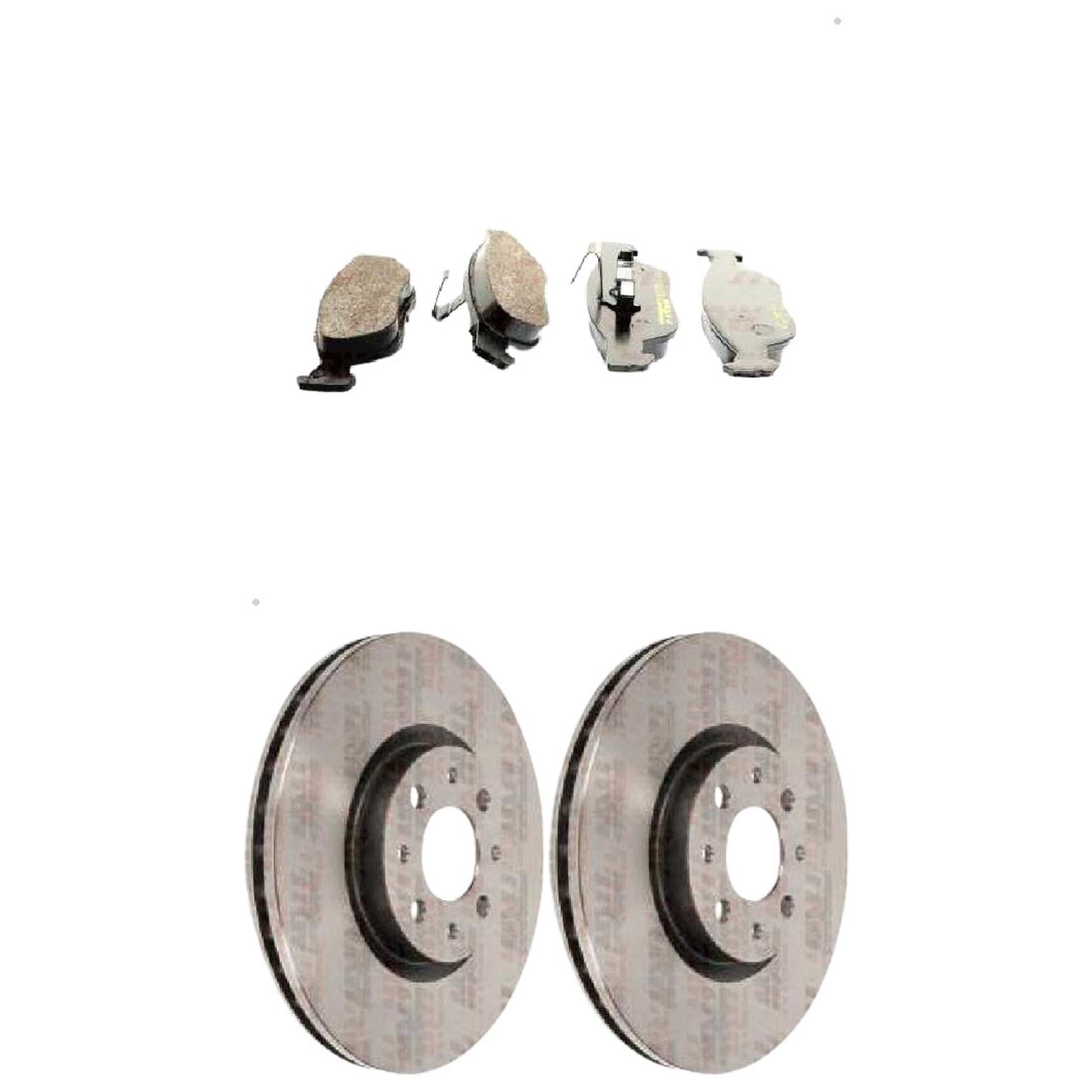 Kit Disco e Pastilha Dianteira - TRW - RCPT07580 - RCDI02860 - (1)
