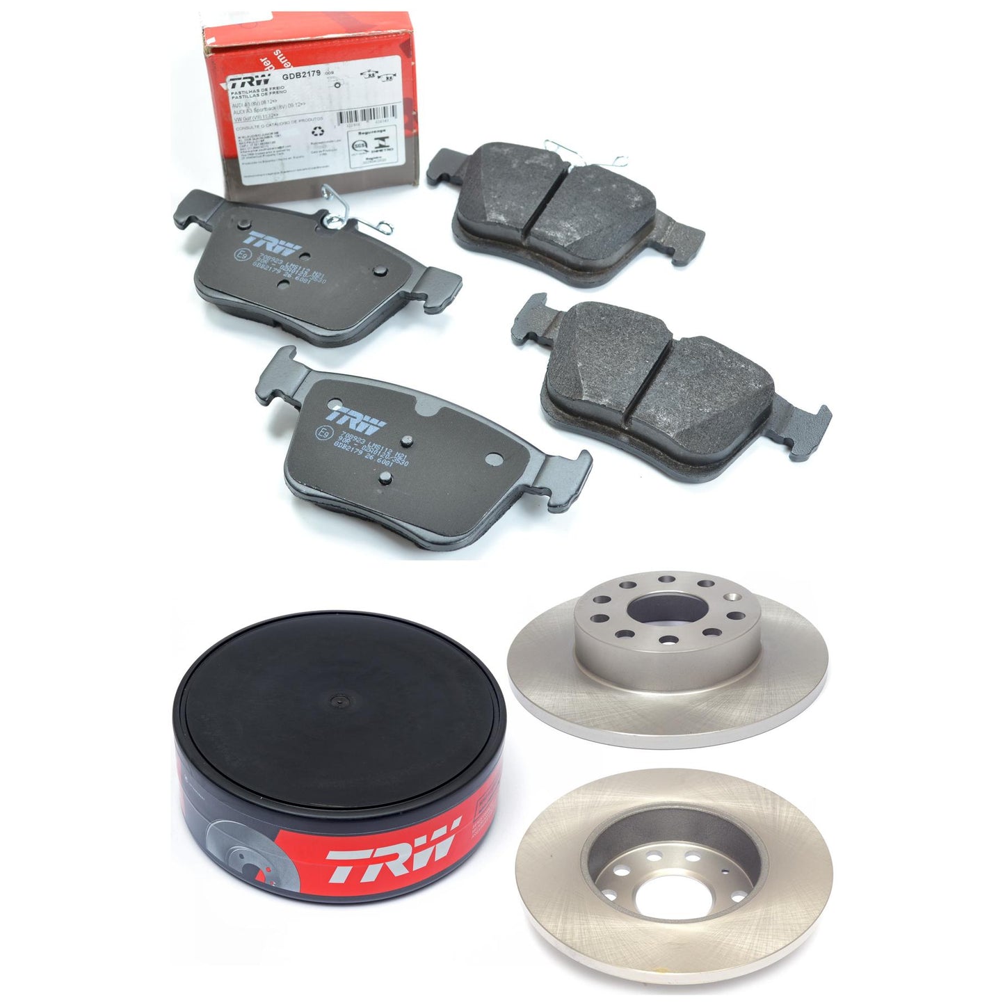 Kit Disco e Pastilha Dianteira - TRW - GDB2179 - RPDI04240 - (1)