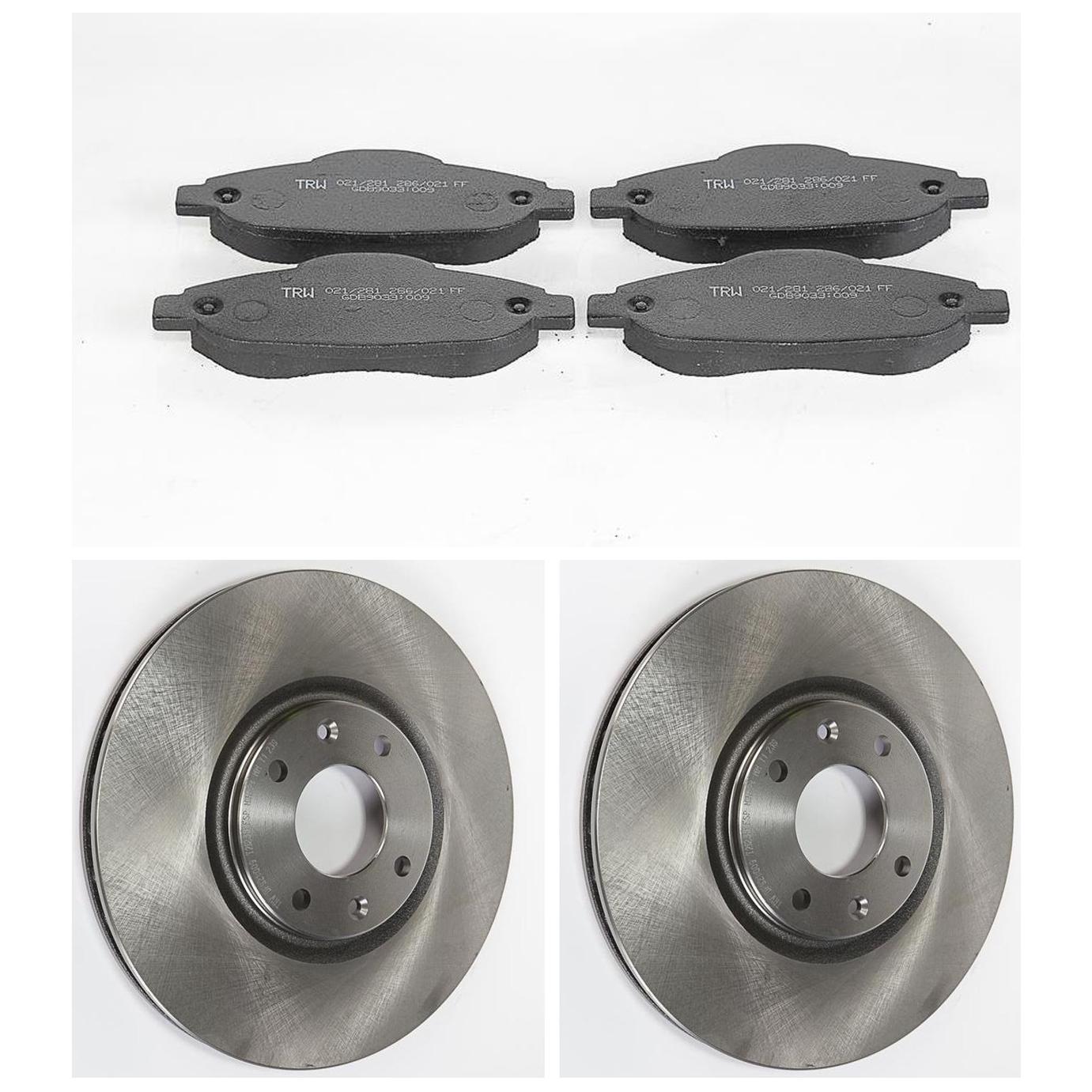 Kit Disco e Pastilha Dianteira - TRW - GDB9033 - DF921 - (1)