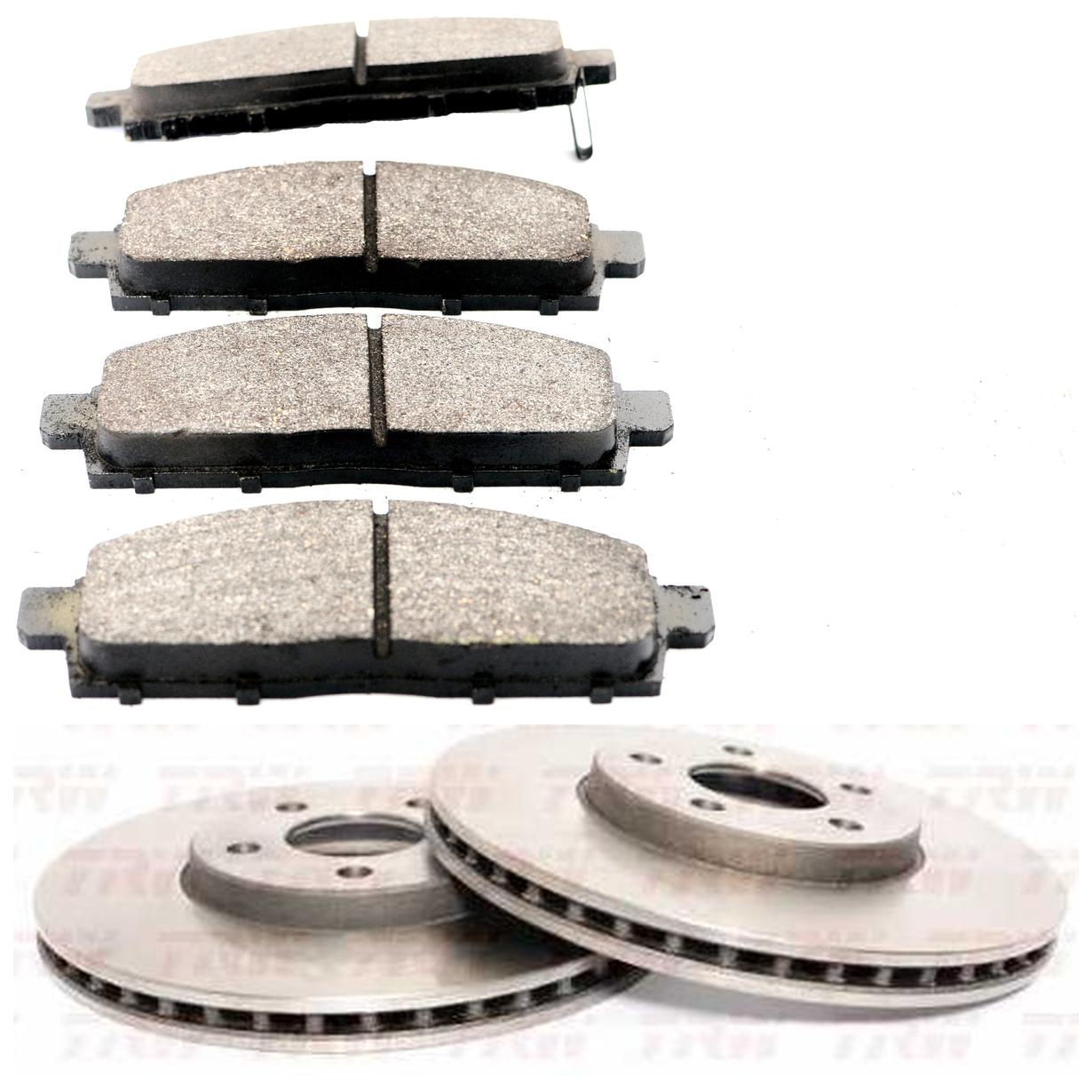 Kit Disco e Pastilha Dianteira - TRW - RCPT12040 - RCDI07980 - (1)