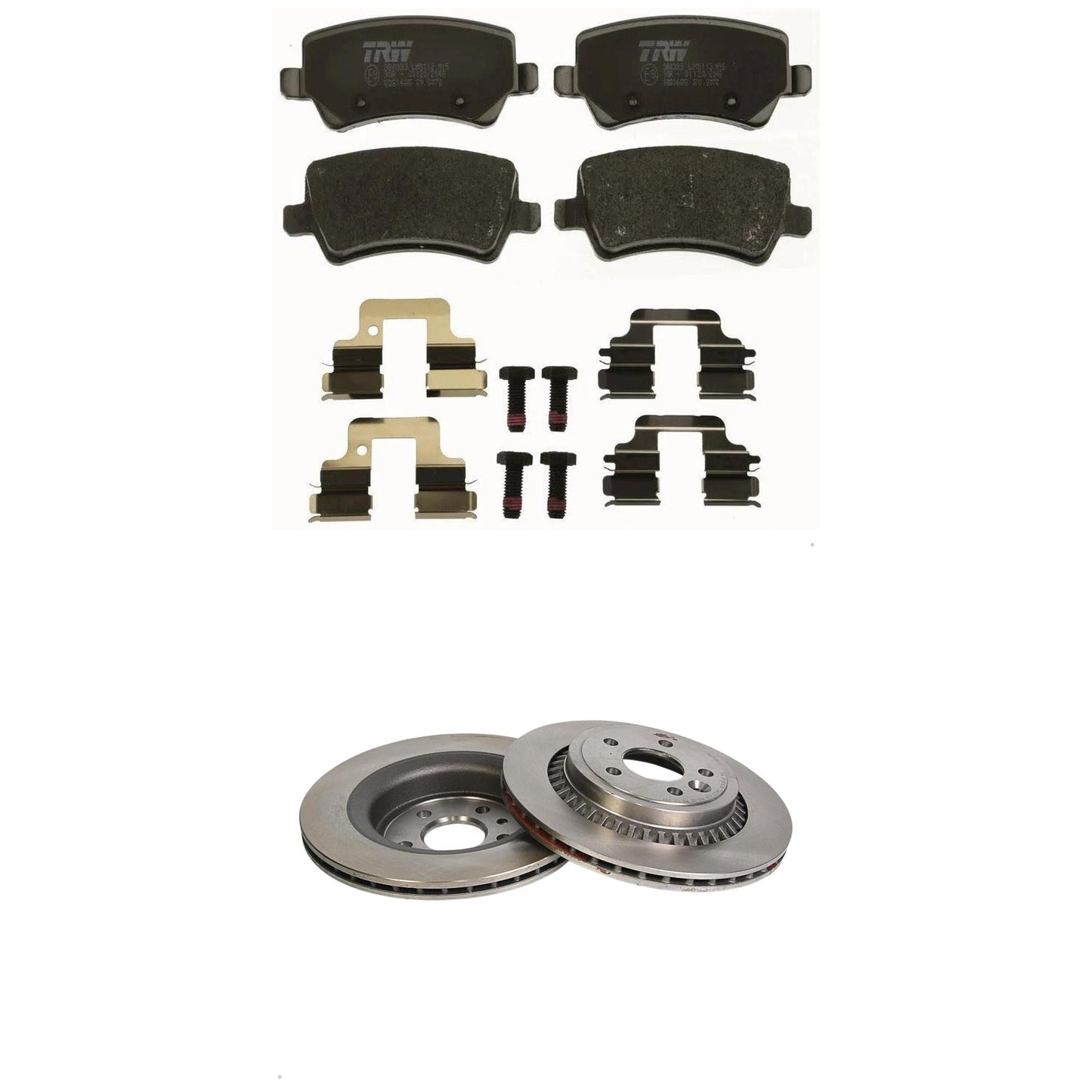 Kit Disco e Pastilha Traseira - TRW - GDB1685 - DF961 - (1)