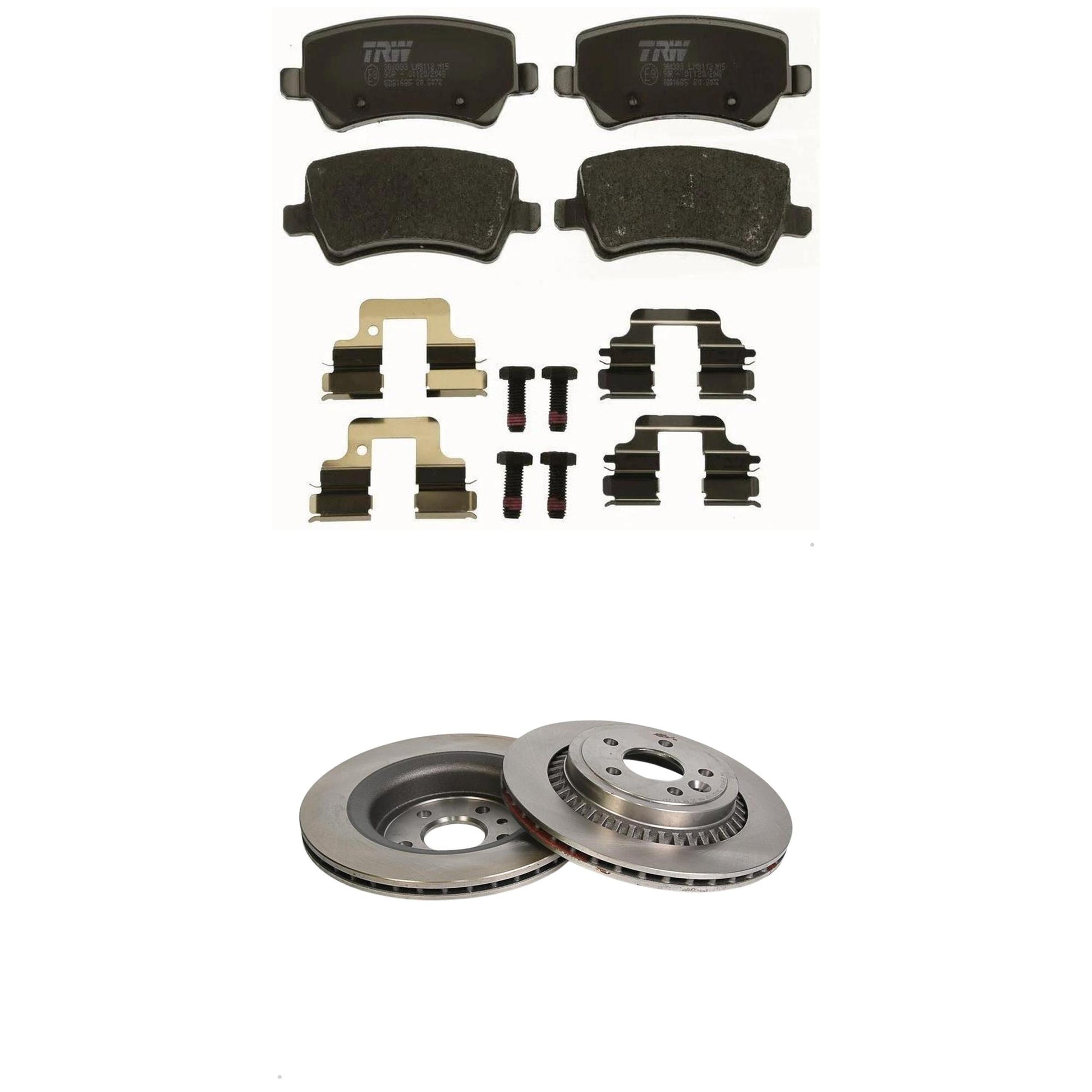Kit Disco e Pastilha Traseira - TRW - GDB1685 - DF961 - (1)