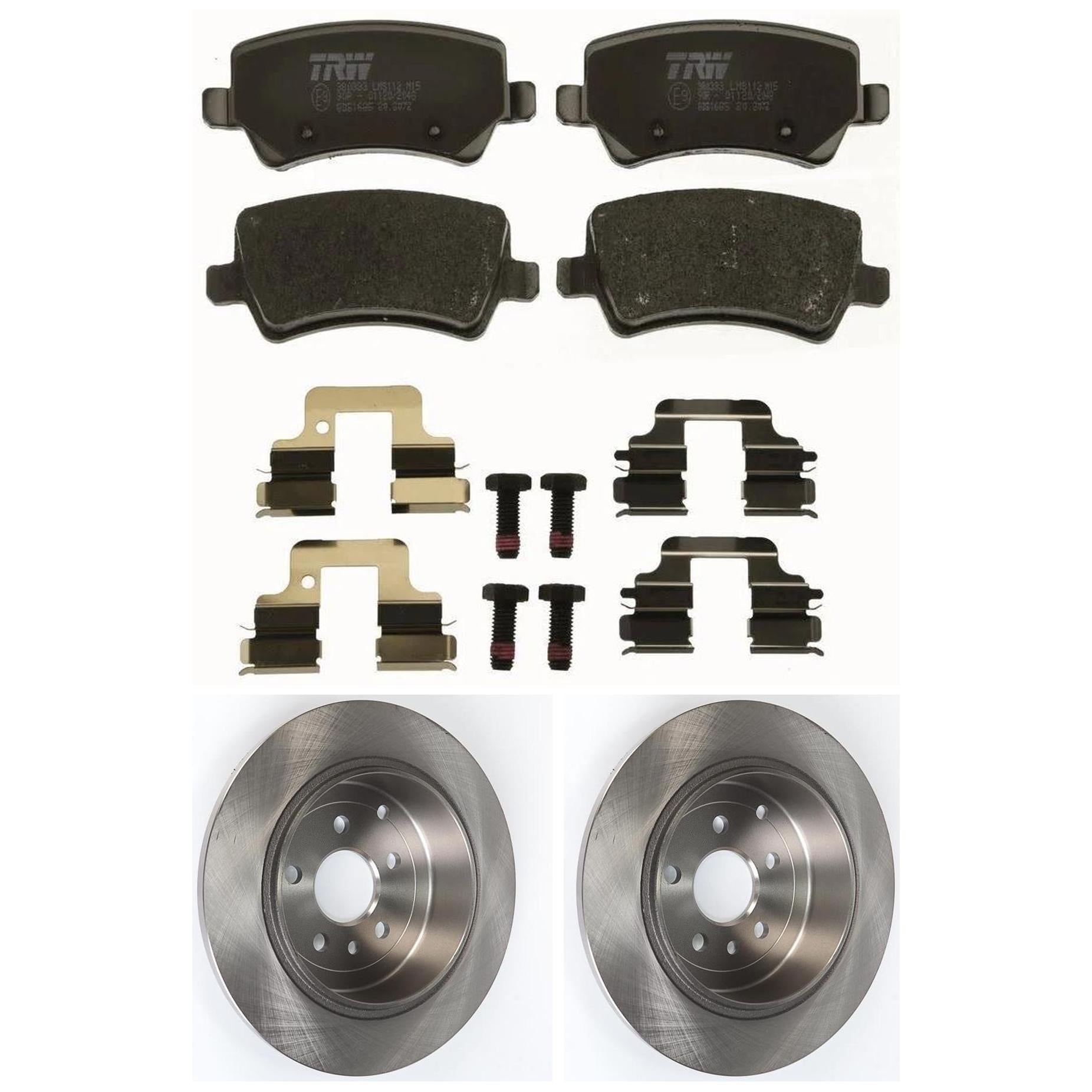 Kit Disco e Pastilha Traseira - TRW - GDB1685 - DF950 - (1)