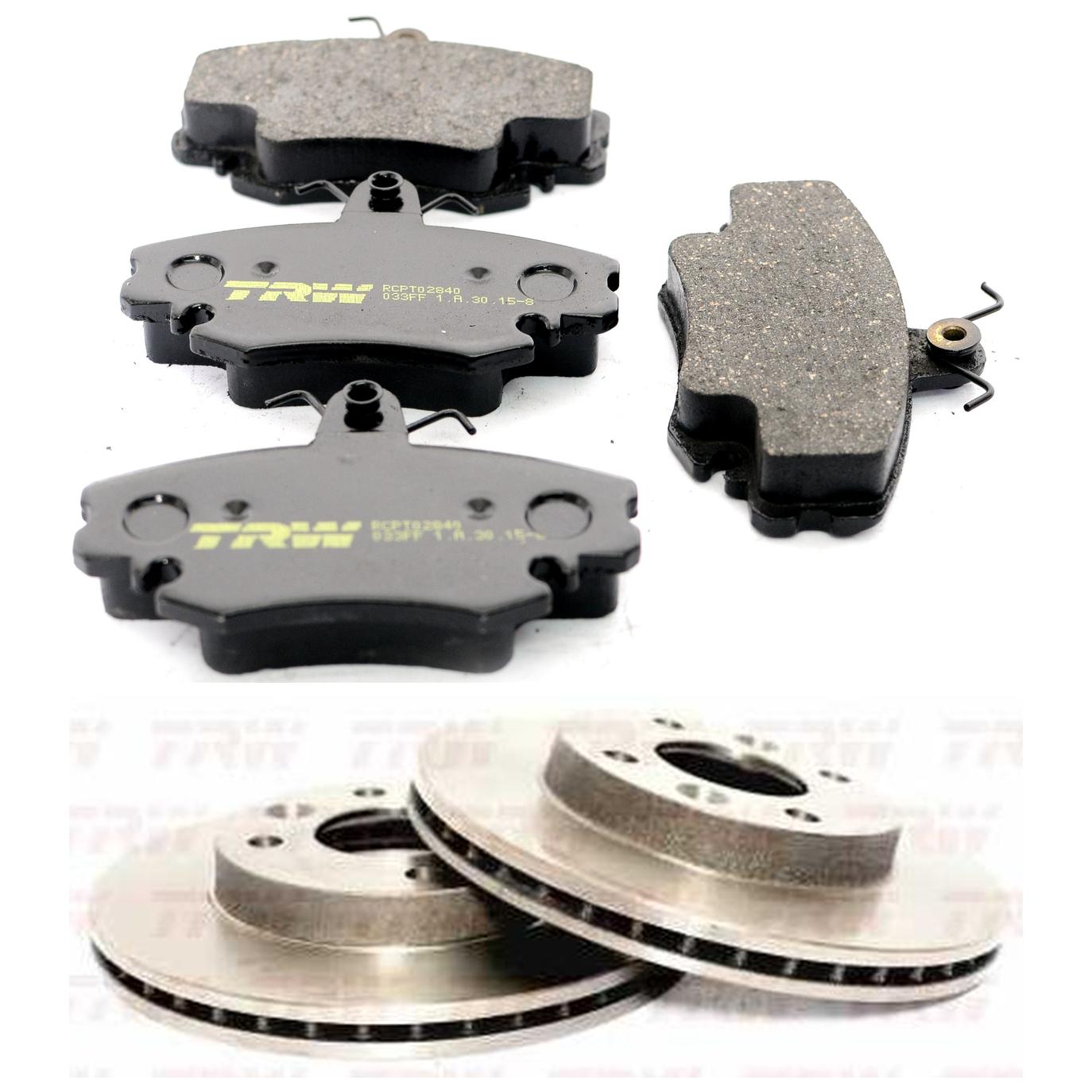 Kit Disco e Pastilha Dianteira - TRW - RCPT02840 - RCDI02340 - (1)