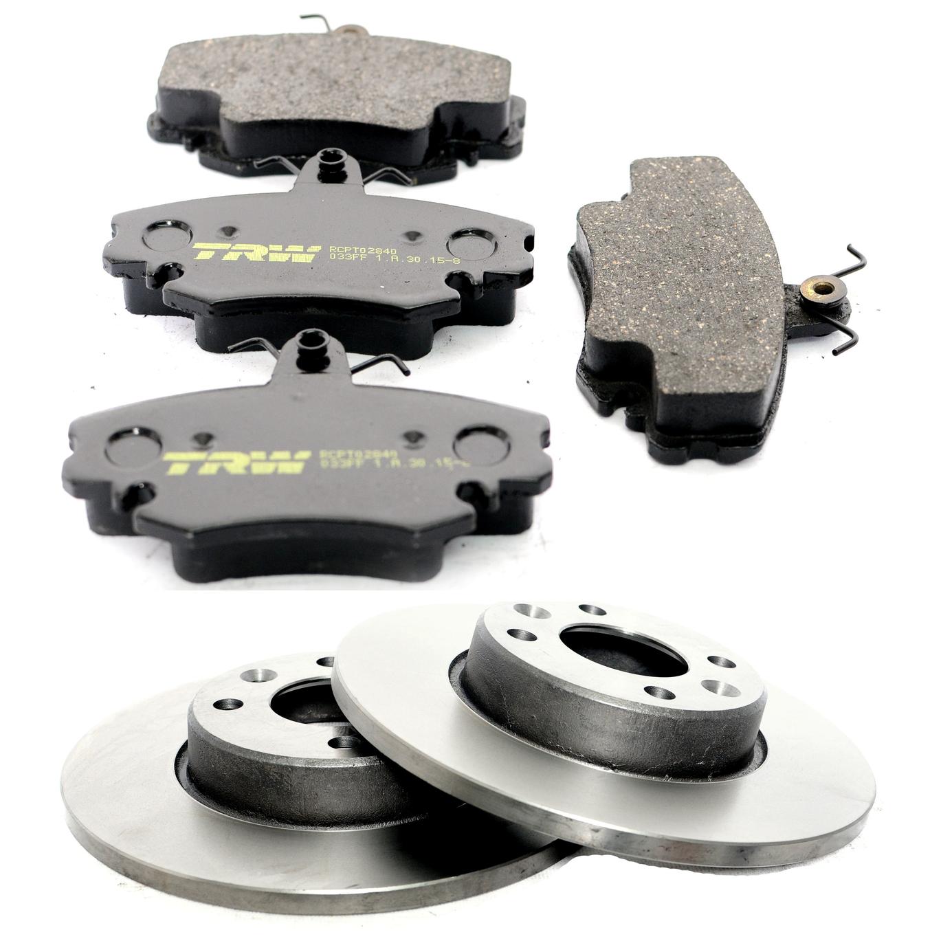 Kit Disco e Pastilha Dianteira - TRW - RCPT02840 - RPDI04320 - (1)