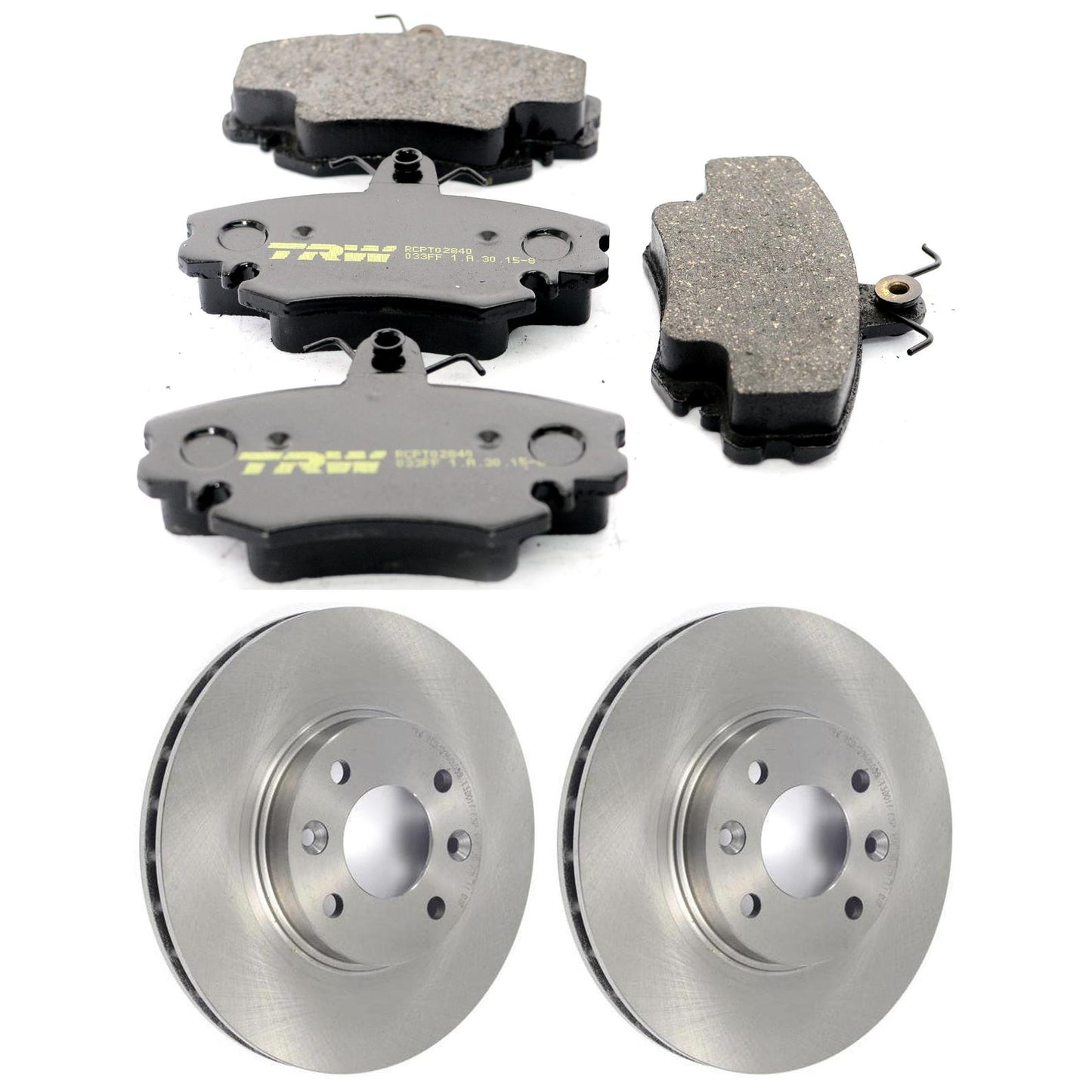 Kit Disco e Pastilha Dianteira - TRW - RCPT02840 - RCDI10960 - (1)