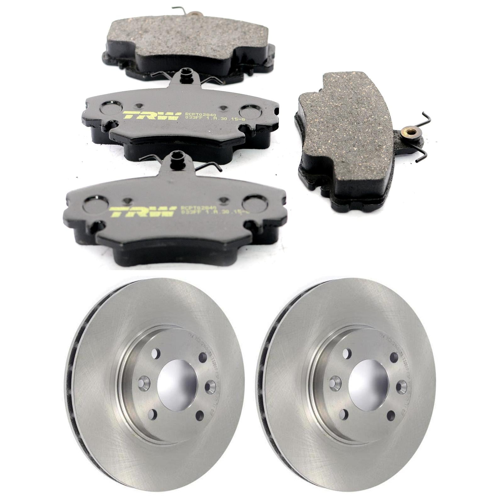 Kit Disco e Pastilha Dianteira - TRW - RCPT02840 - RCDI10960 - (1)