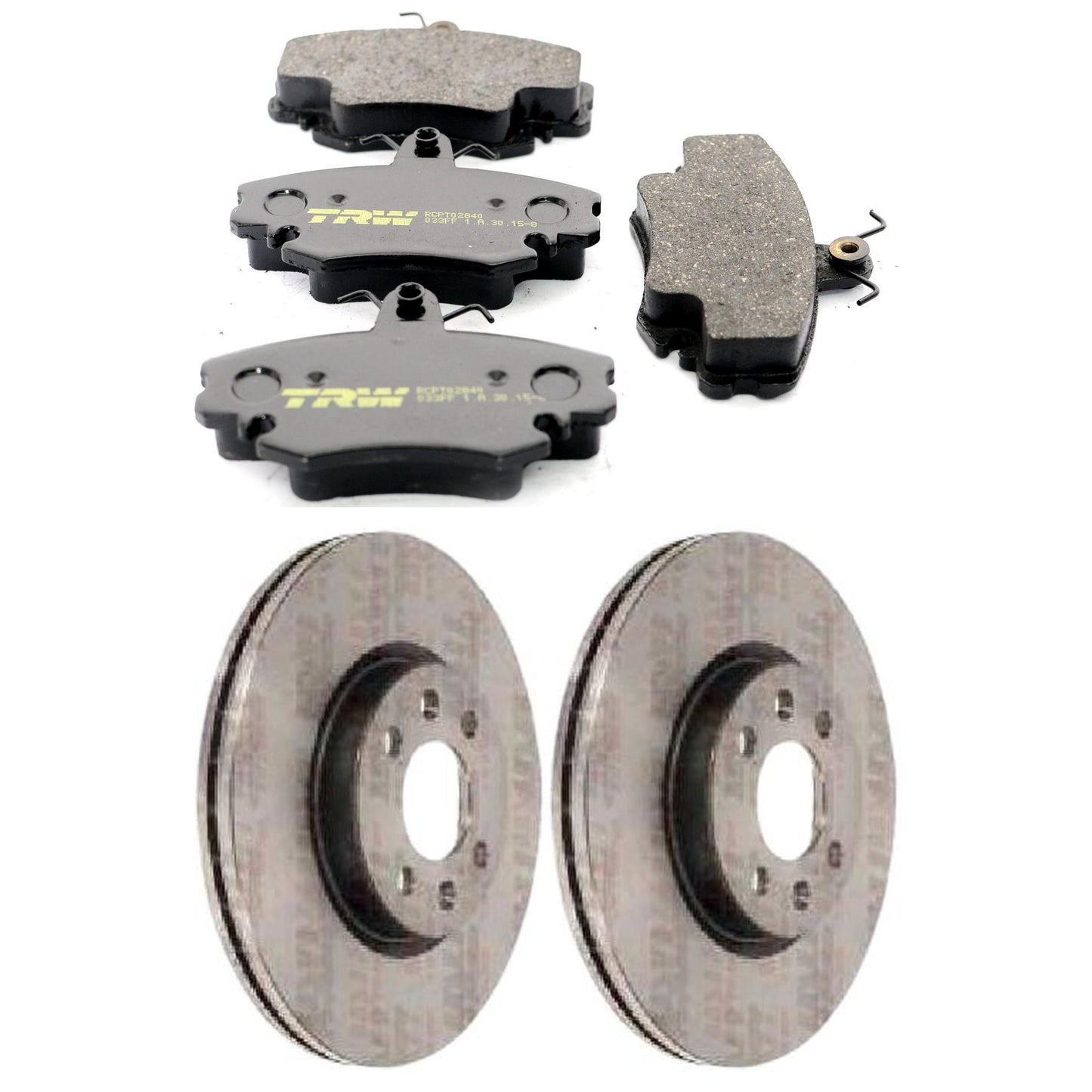 Kit Disco e Pastilha Dianteira - TRW - RCPT02840 - RCDI02790 - (1)