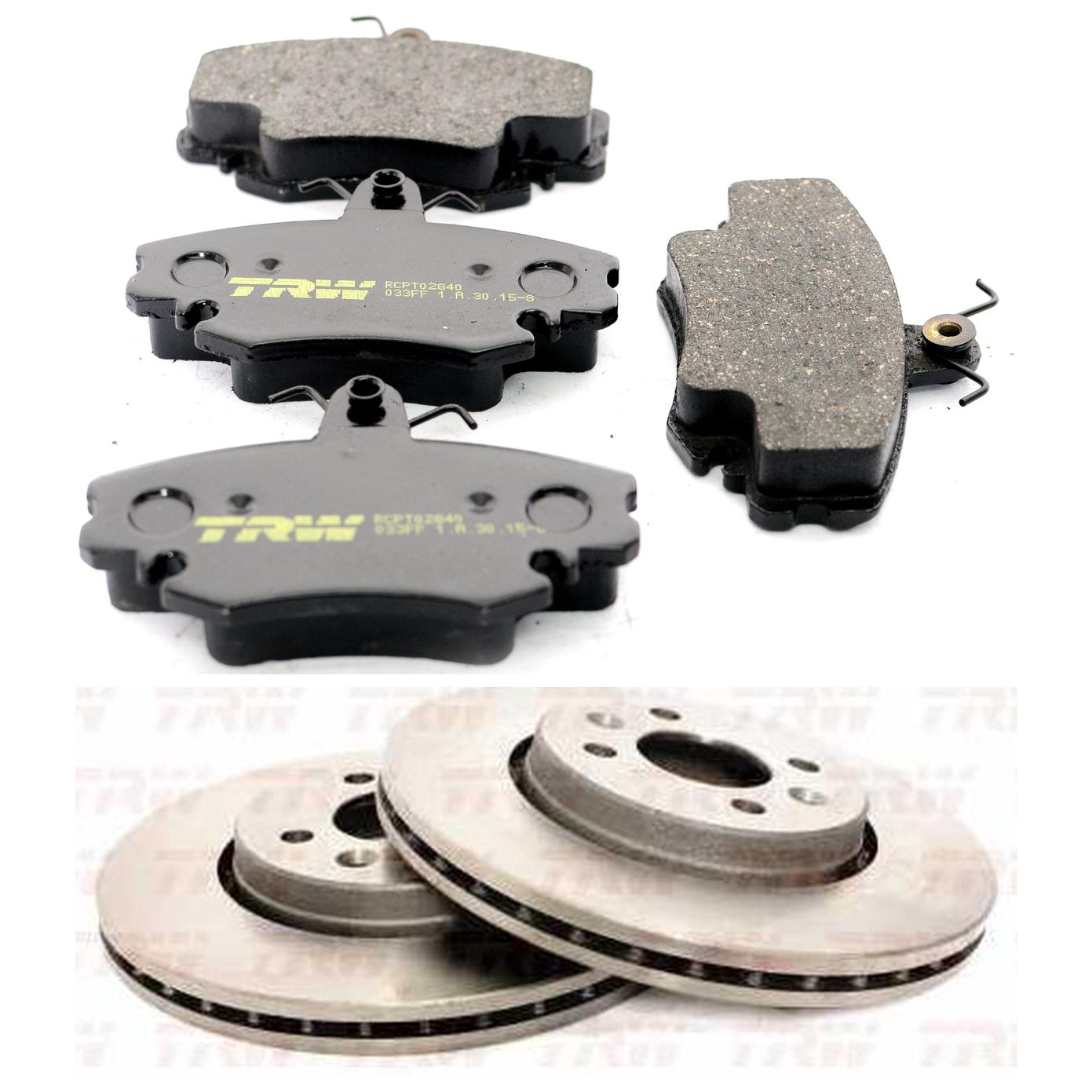 Kit Disco e Pastilha Dianteira - TRW - RCPT02840 - RCDI08950 - (1)