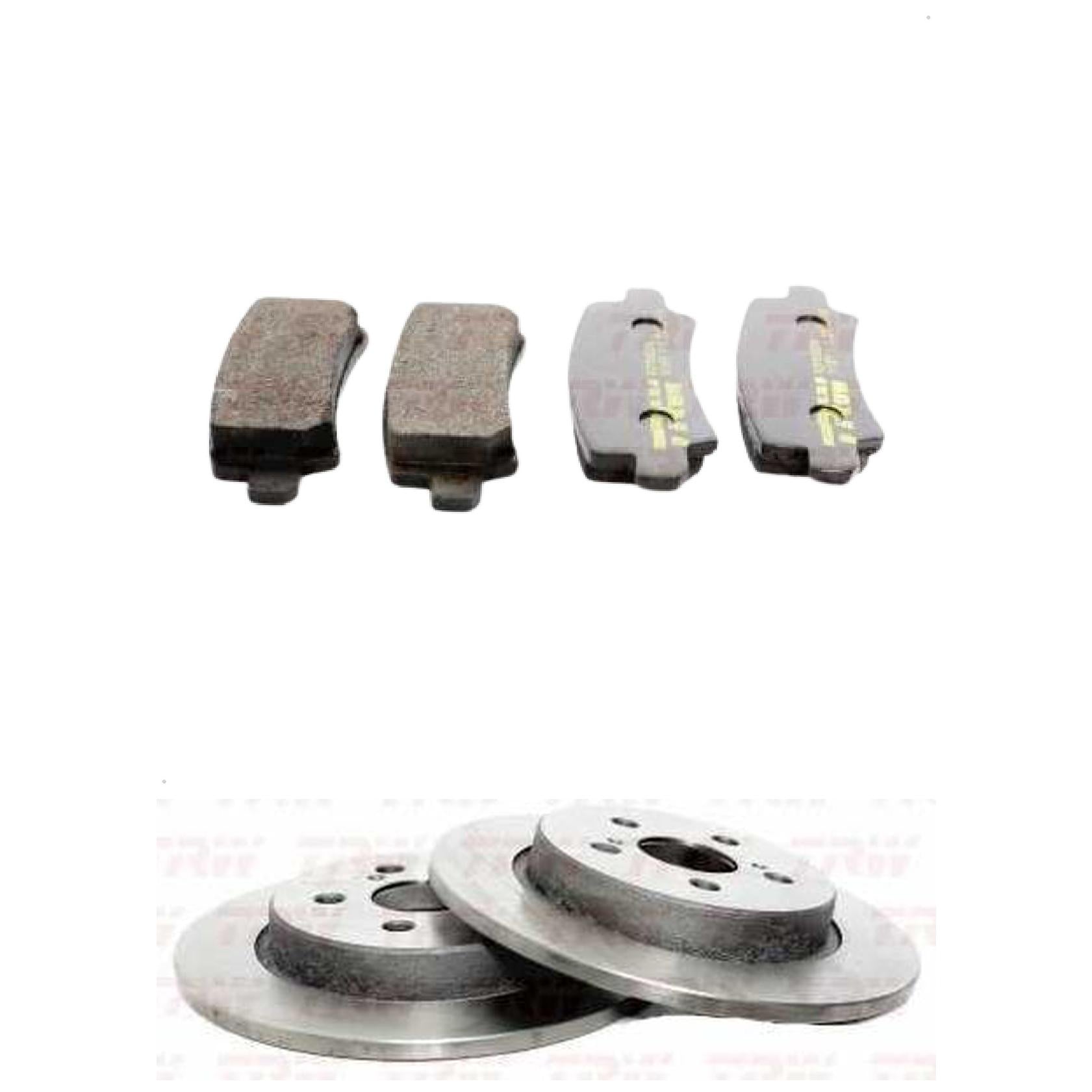 Kit Disco e Pastilha Traseira - TRW - RCPT08370 - RPDI04220 - (1)