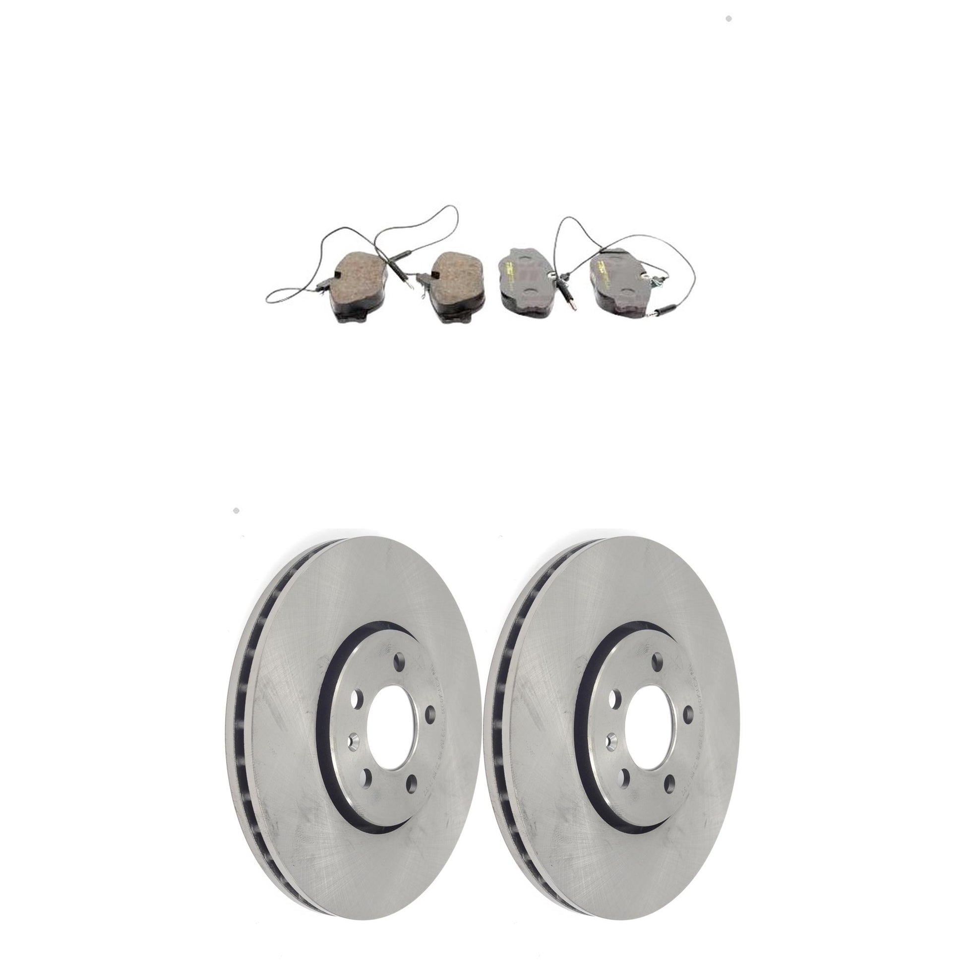 Kit Disco e Pastilha Dianteira - TRW - RCPT08500 - RCDI01360 - (1)