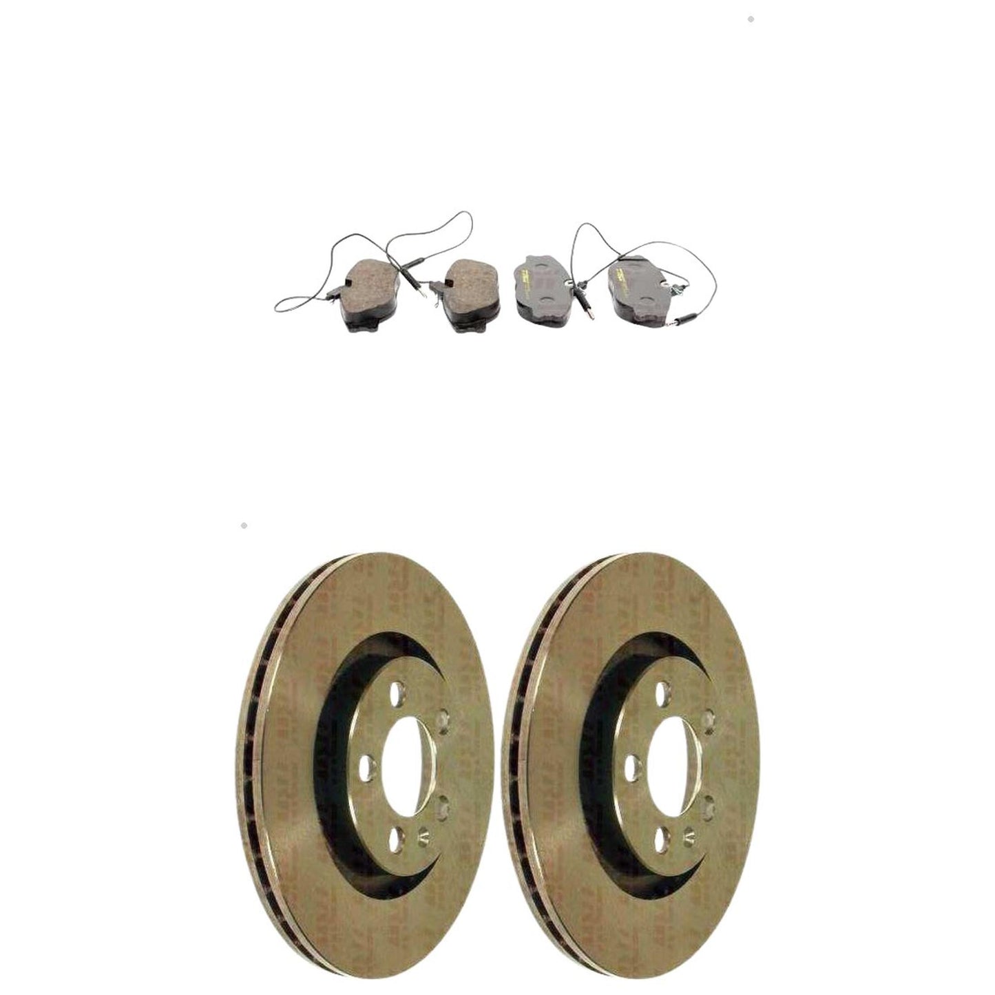 Kit Disco e Pastilha Dianteira - TRW - RCPT08500 - RCDI01630 - (1)