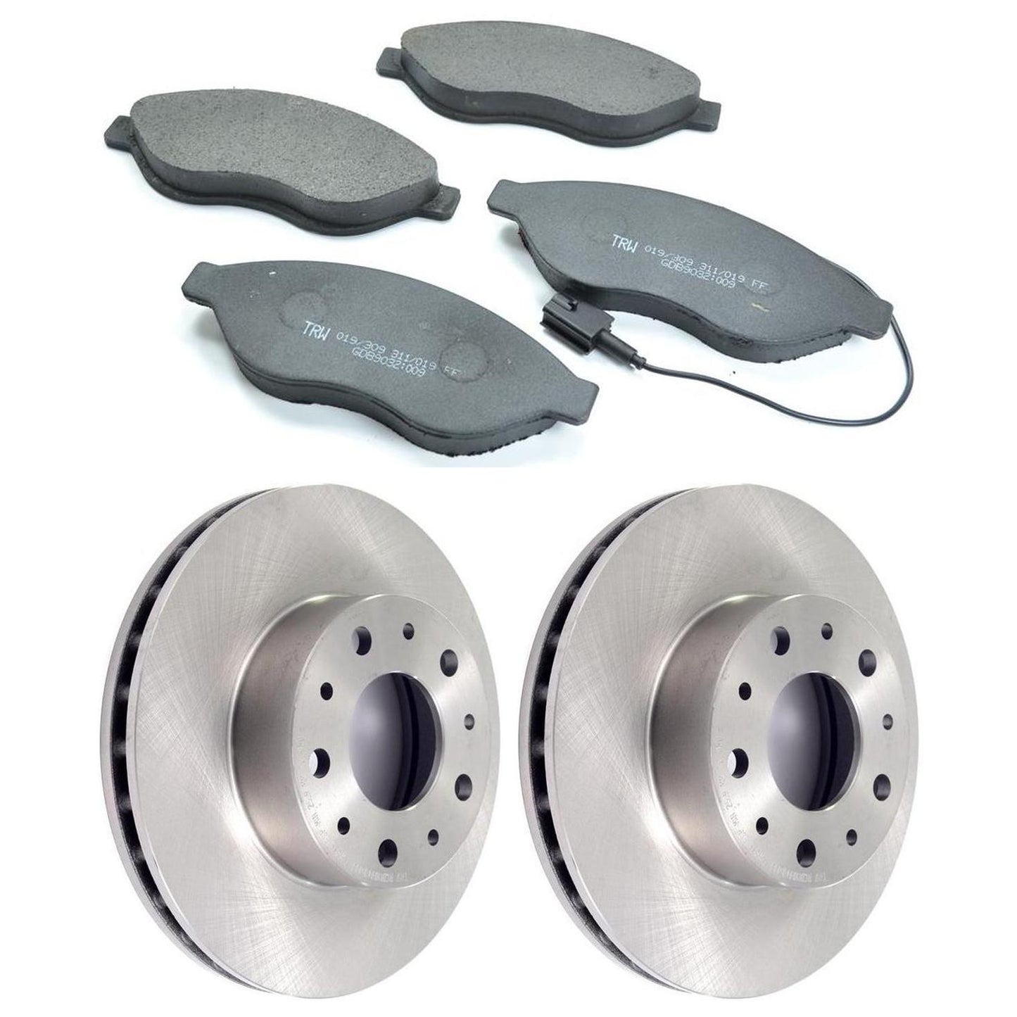 Kit Disco e Pastilha Dianteira - TRW - GDB9032 - RCDI10940 - (1)