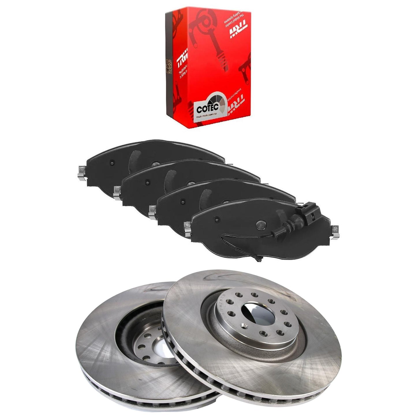 Kit Disco e Pastilha Dianteira - TRW - GDB2114 - DF913 - (1)