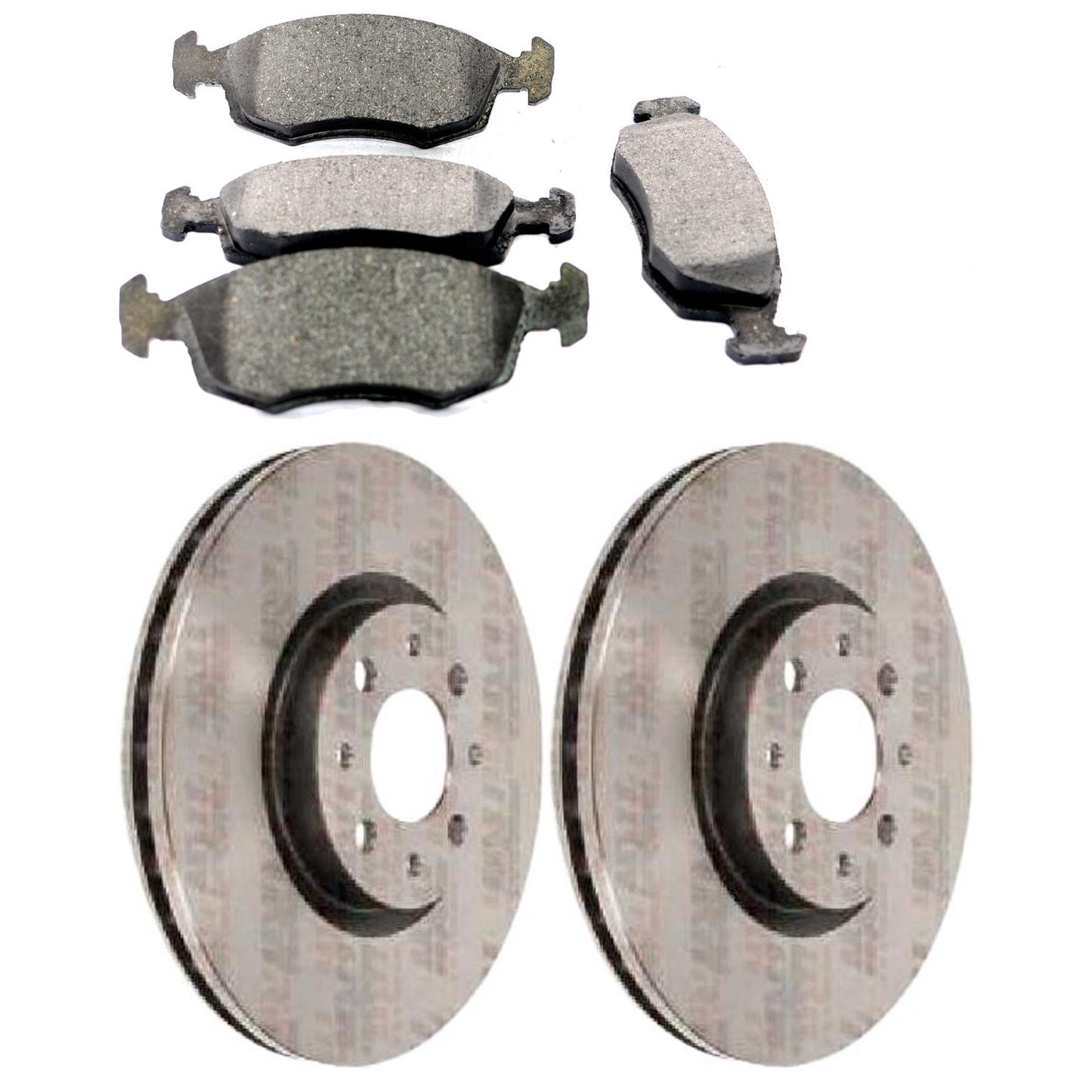 Kit Disco e Pastilha Dianteira - TRW - RCPT12630 - RCDI02860 - (1)
