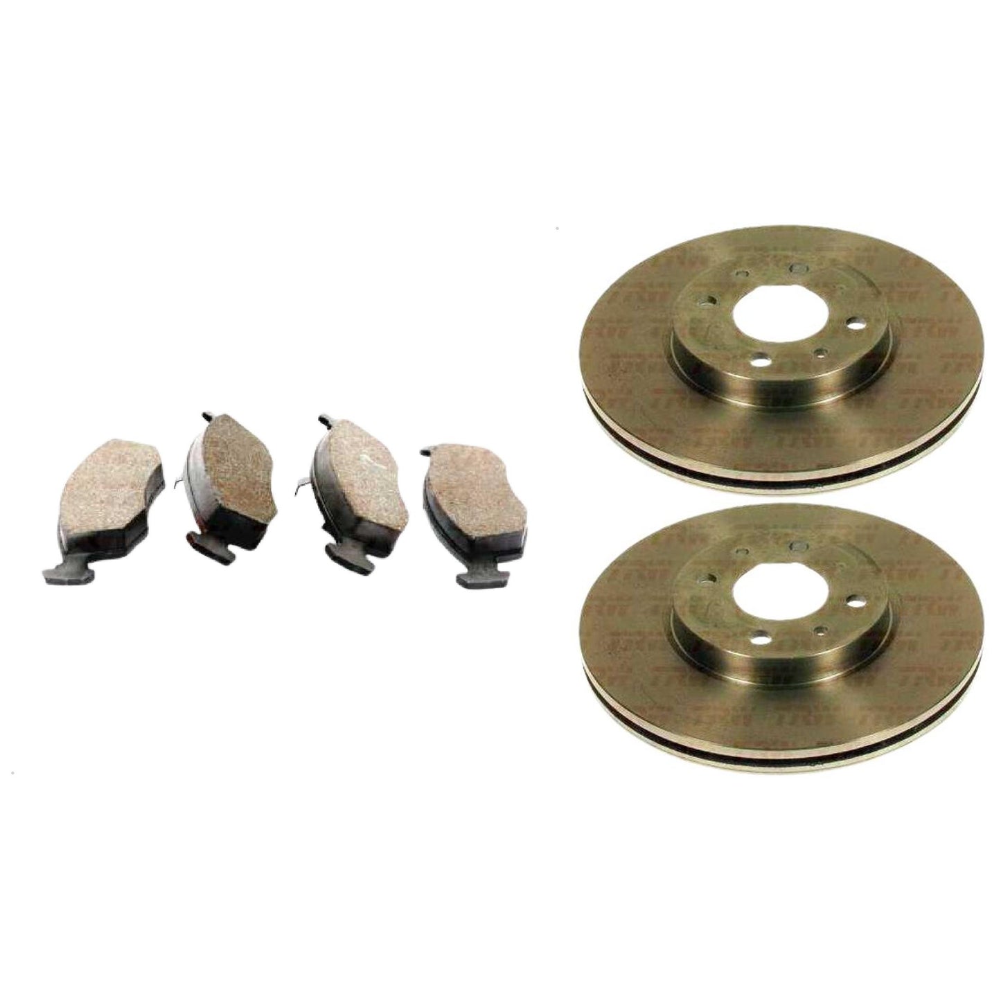 Kit Disco e Pastilha Dianteira - TRW - RCPT04270 - RCDI00800 - (1)