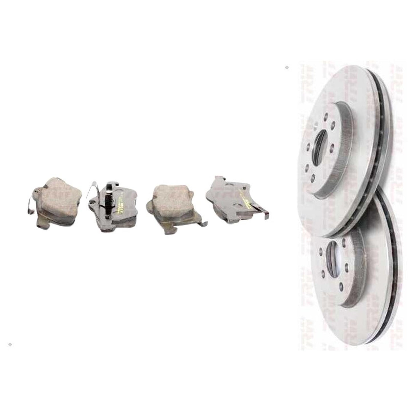 Kit Disco e Pastilha Dianteira - TRW - RCPT04360 - RCDI07500 - (1)