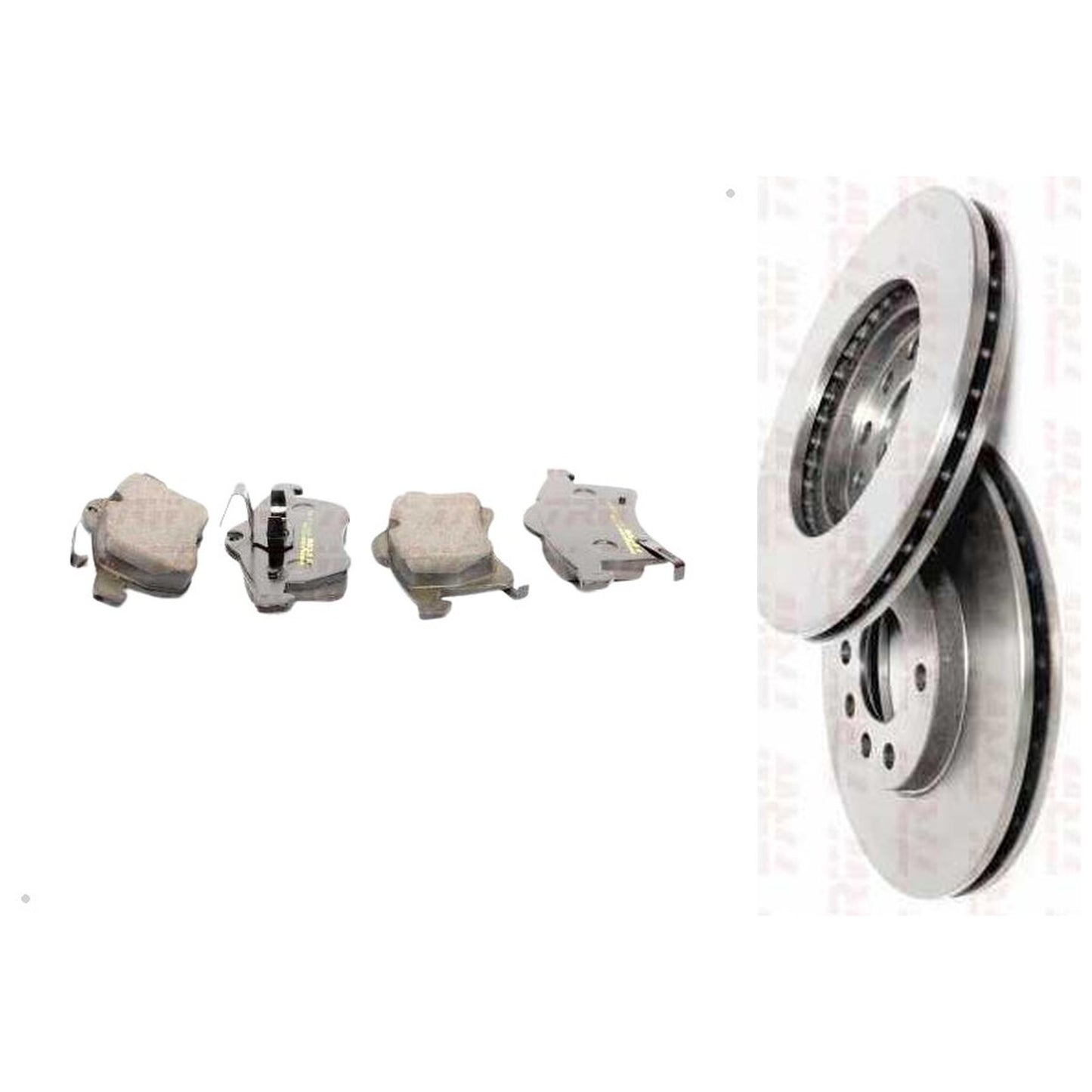 Kit Disco e Pastilha Dianteira - TRW - RCPT04360 - RCDI03630 - (1)