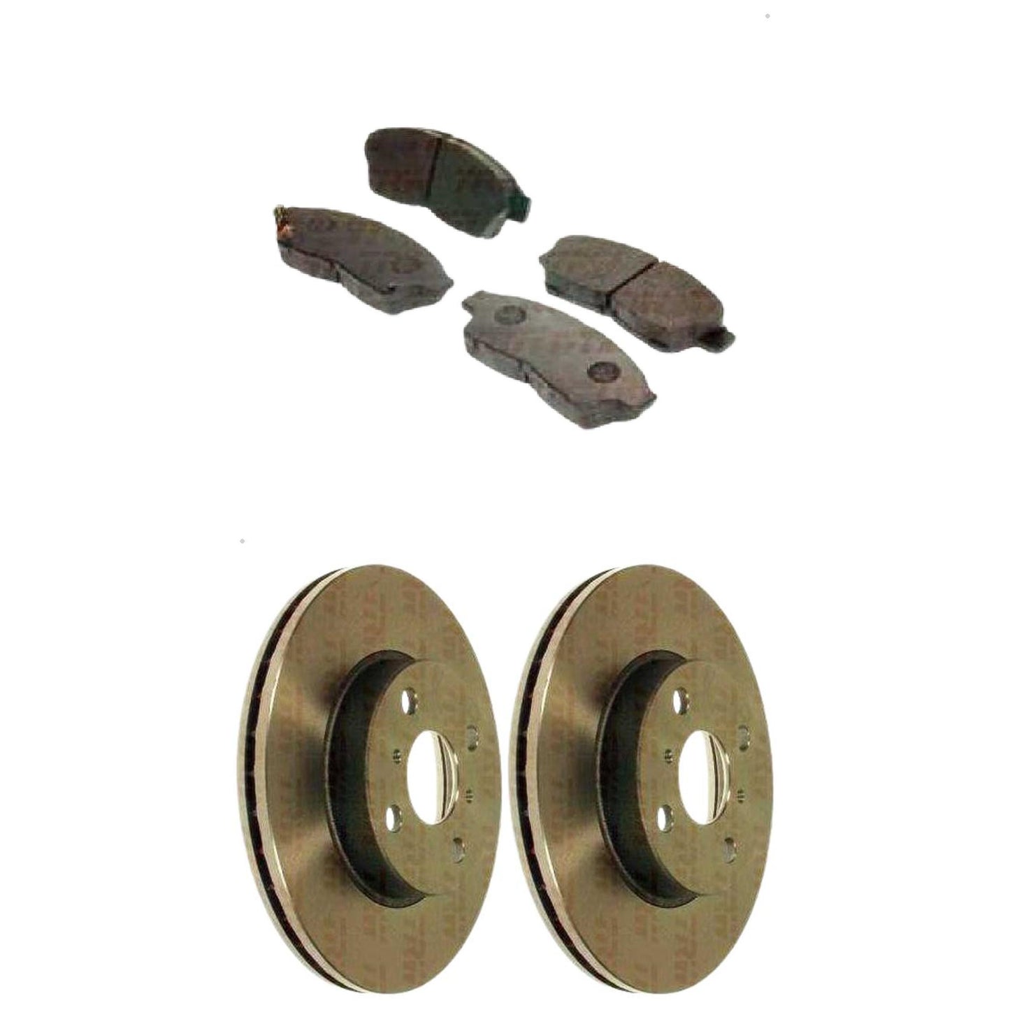Kit Disco e Pastilha Dianteira - TRW - RCPT01500 - RCDI01430 - (1)