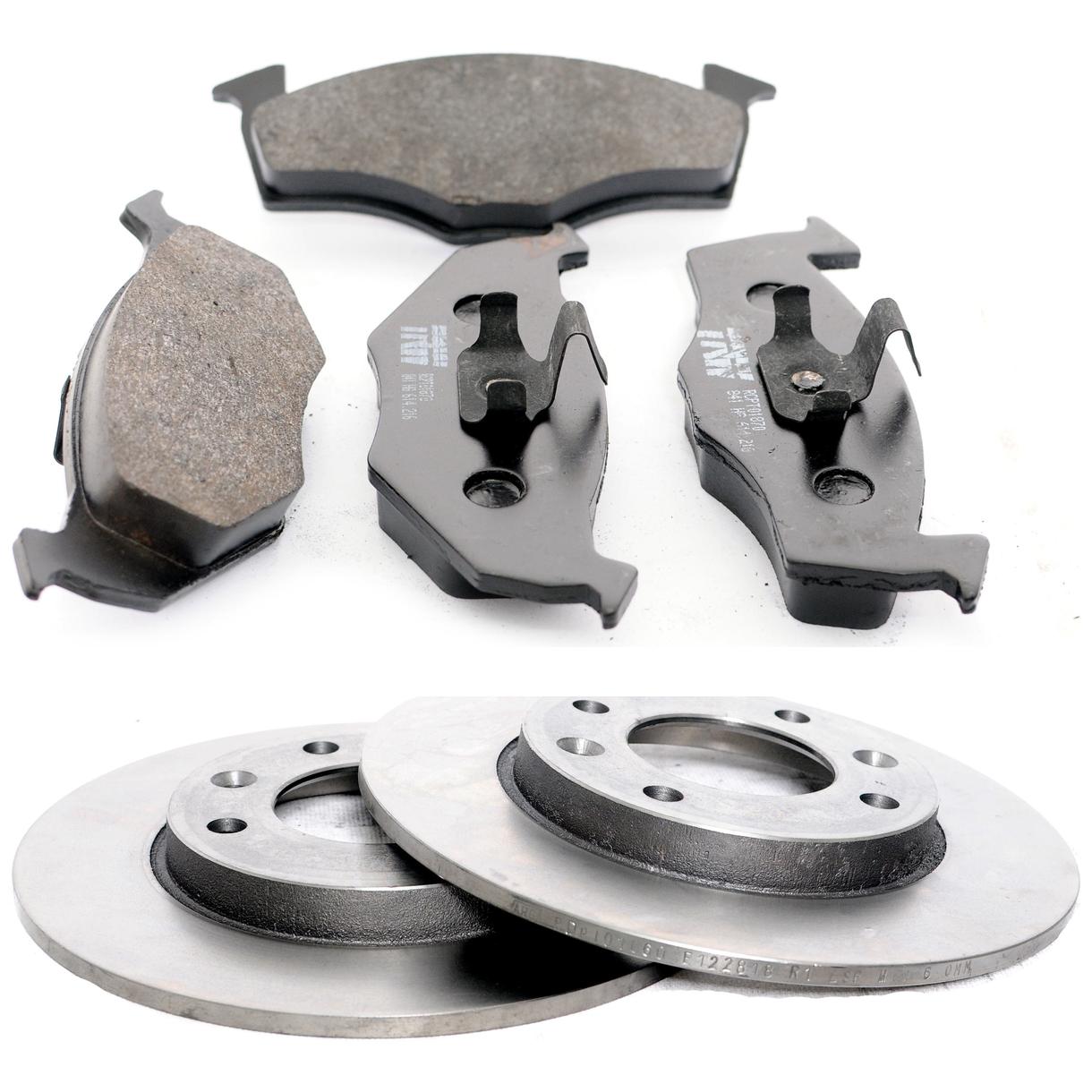Kit Disco e Pastilha Traseira - TRW - RCPT01070 - RPDI01060 - (1)
