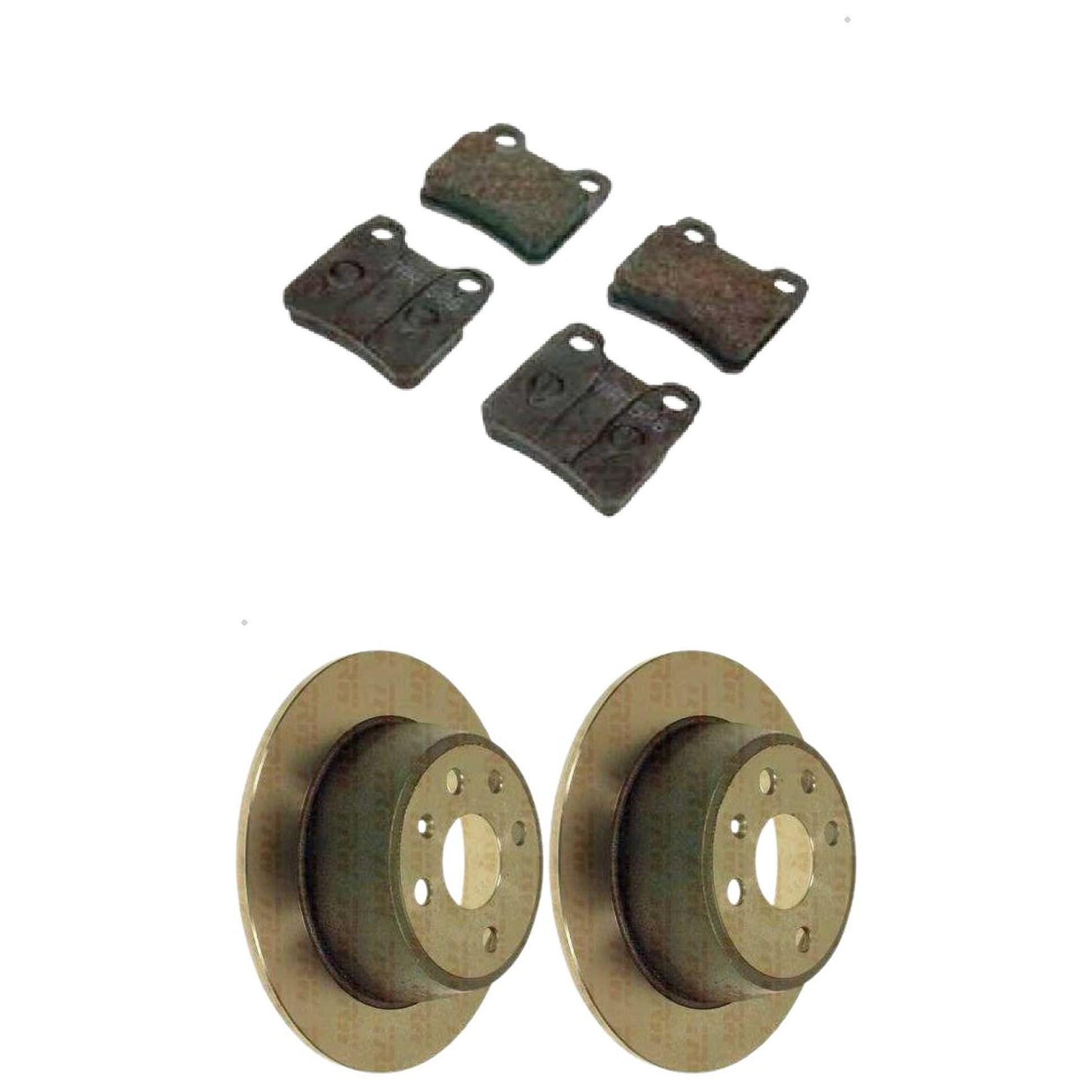Kit Disco e Pastilha Traseira - TRW - RCPT01120 - RPDI01200 - (1)
