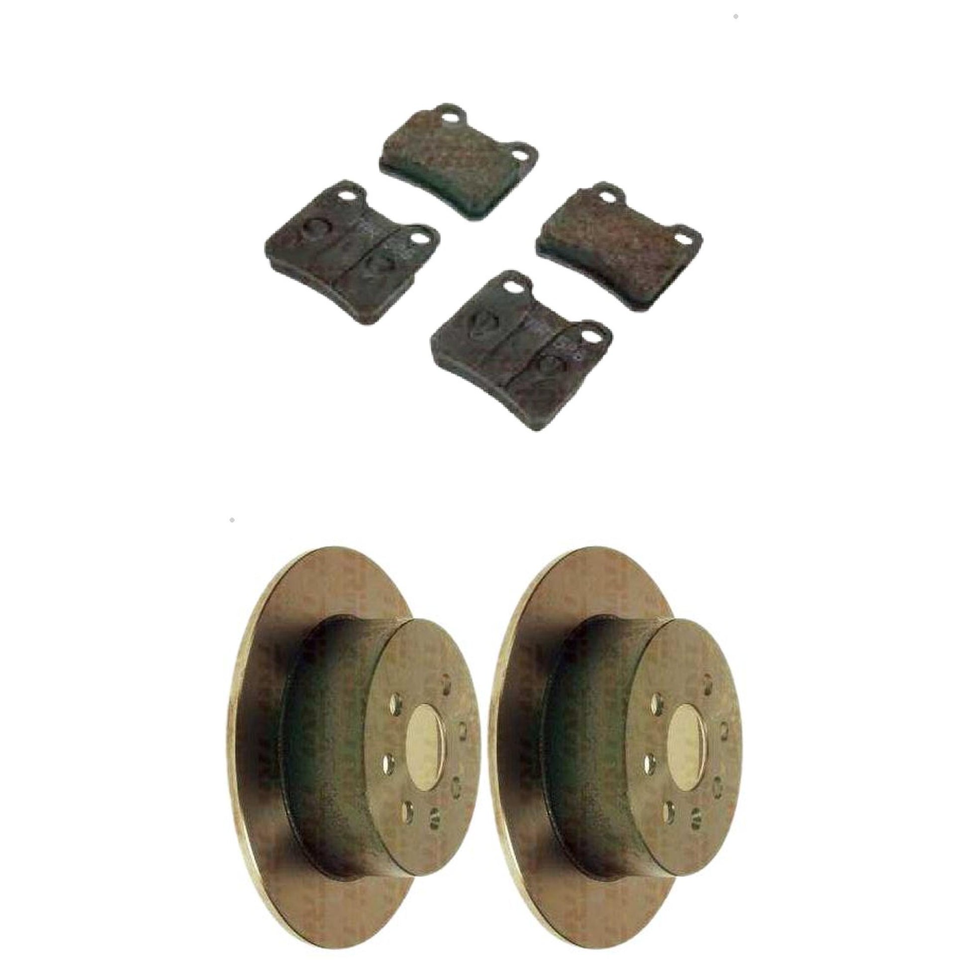 Kit Disco e Pastilha Traseira - TRW - RCPT01120 - RPDI01210 - (1)