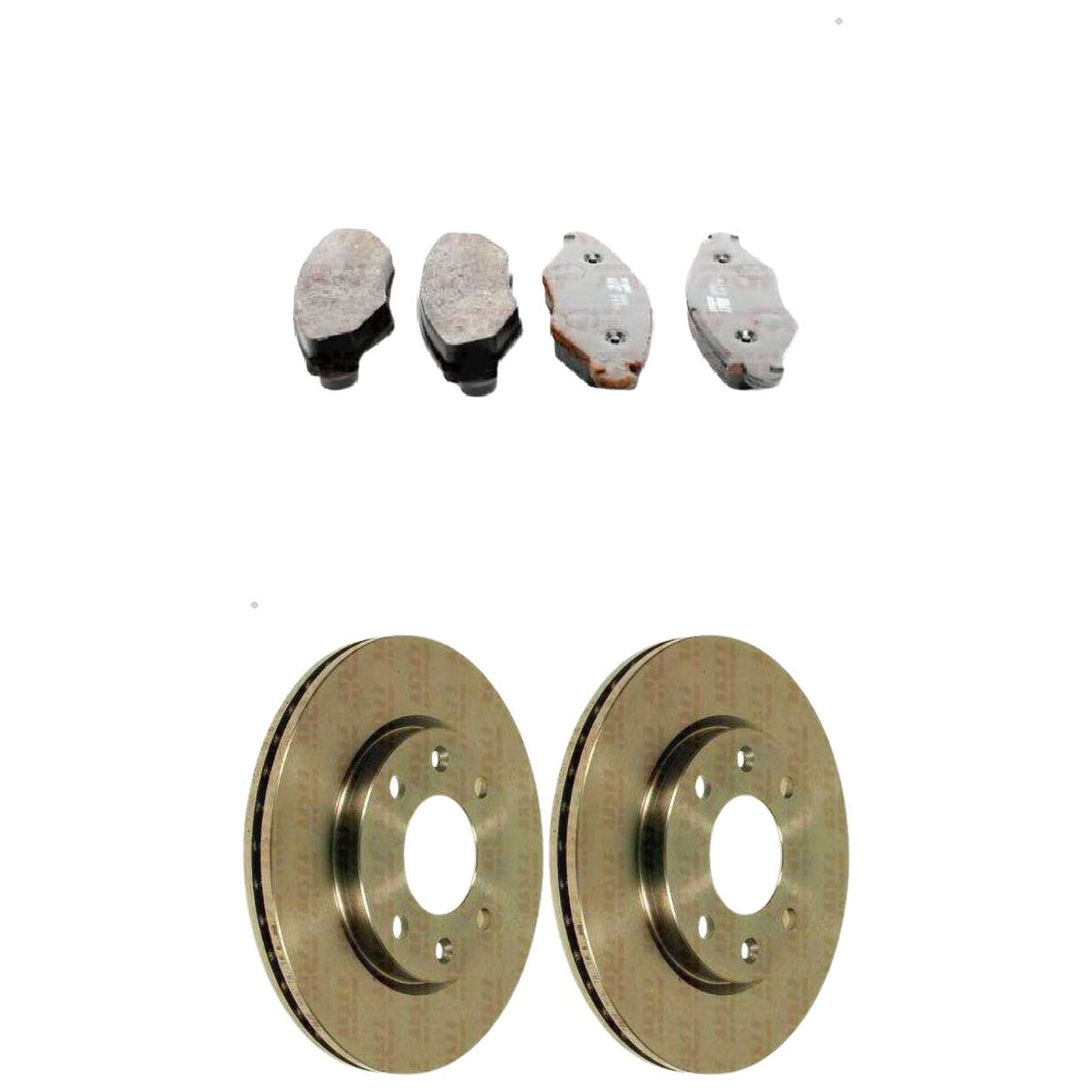 Kit Disco e Pastilha Dianteira - TRW - RCPT04780 - RCDI01480 - (1)