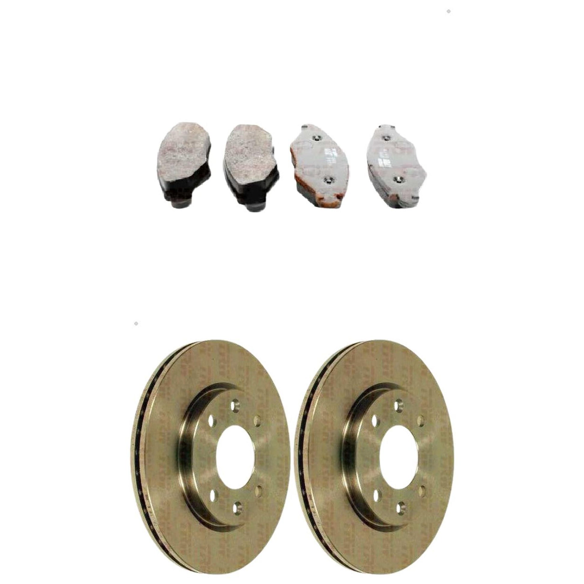 Kit Disco e Pastilha Dianteira - TRW - RCPT04780 - RCDI01480 - (1)