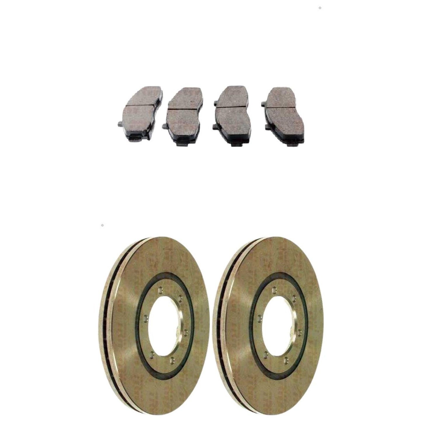 Kit Disco e Pastilha Dianteira - TRW - RCPT04310 - RCDI01560 - (1)