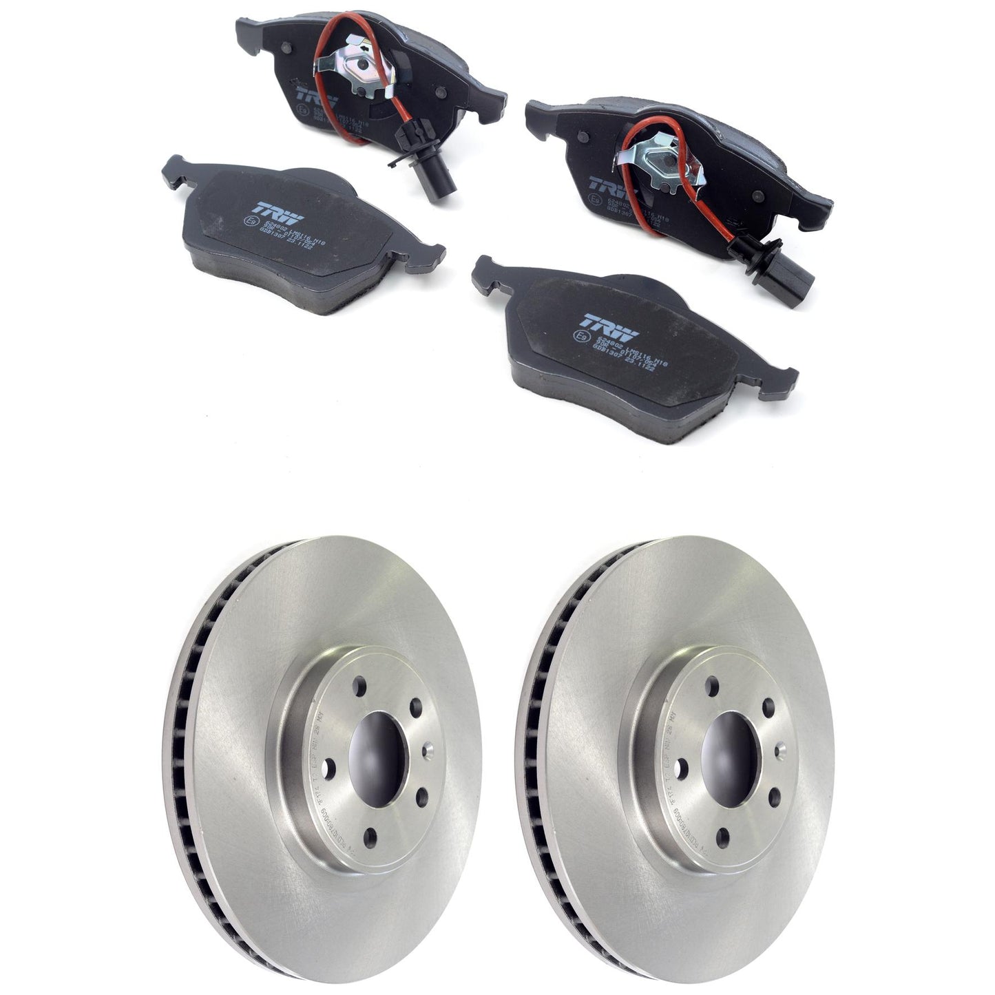 Kit Disco e Pastilha Dianteira - TRW - GDB1307 - RCDI10780 - (1)