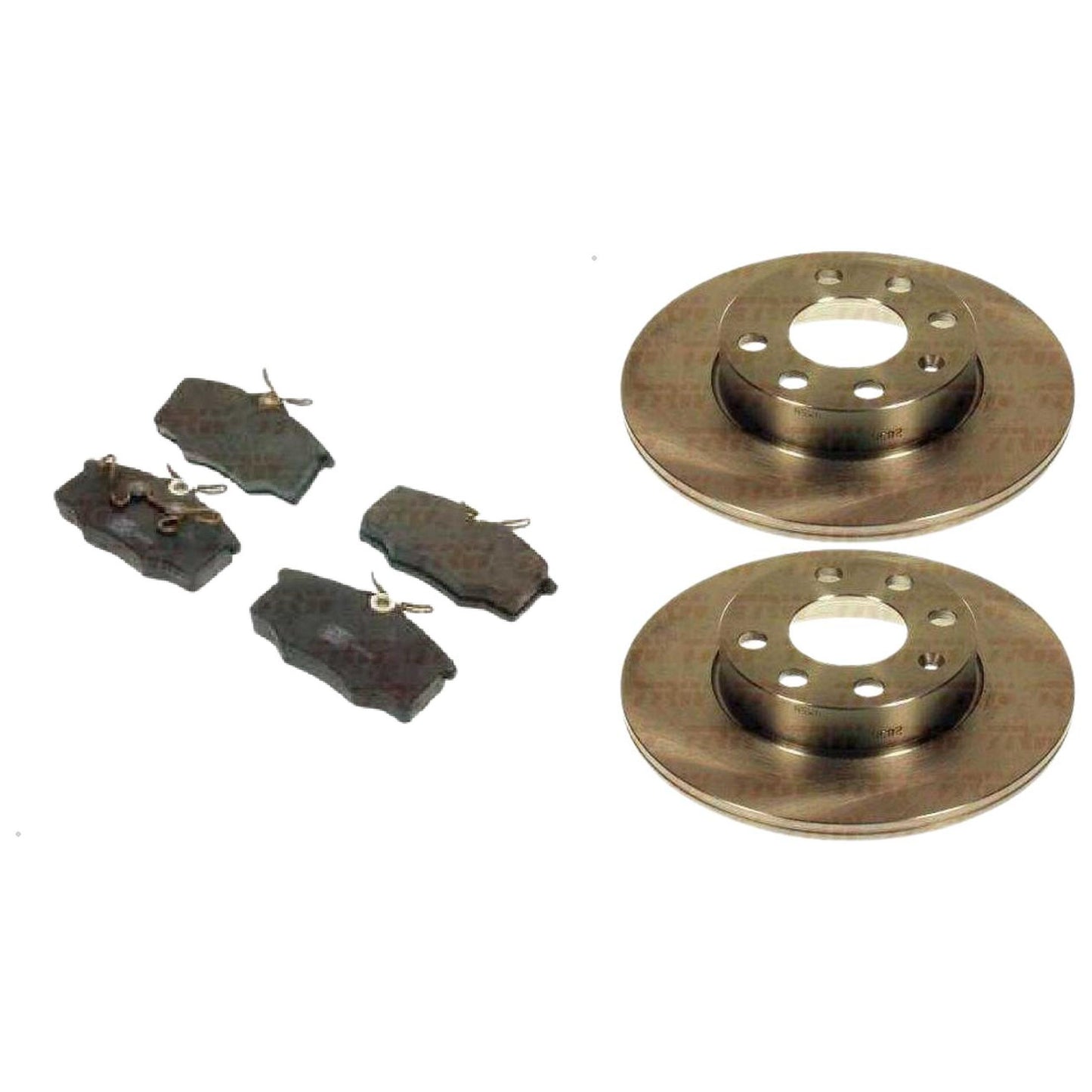 Kit Disco e Pastilha Dianteira - TRW - RCPT02080 - RPDI00420 - (1)
