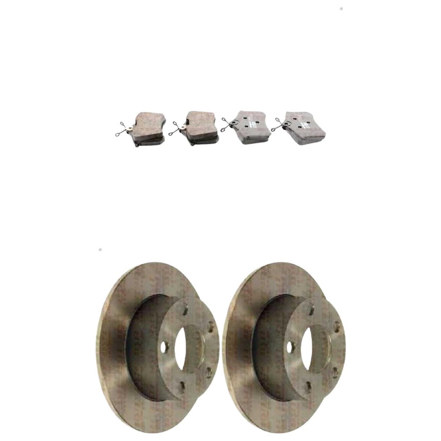 Kit Disco e Pastilha Traseira - TRW - RCPT08530 - RPDI01510 - (1)