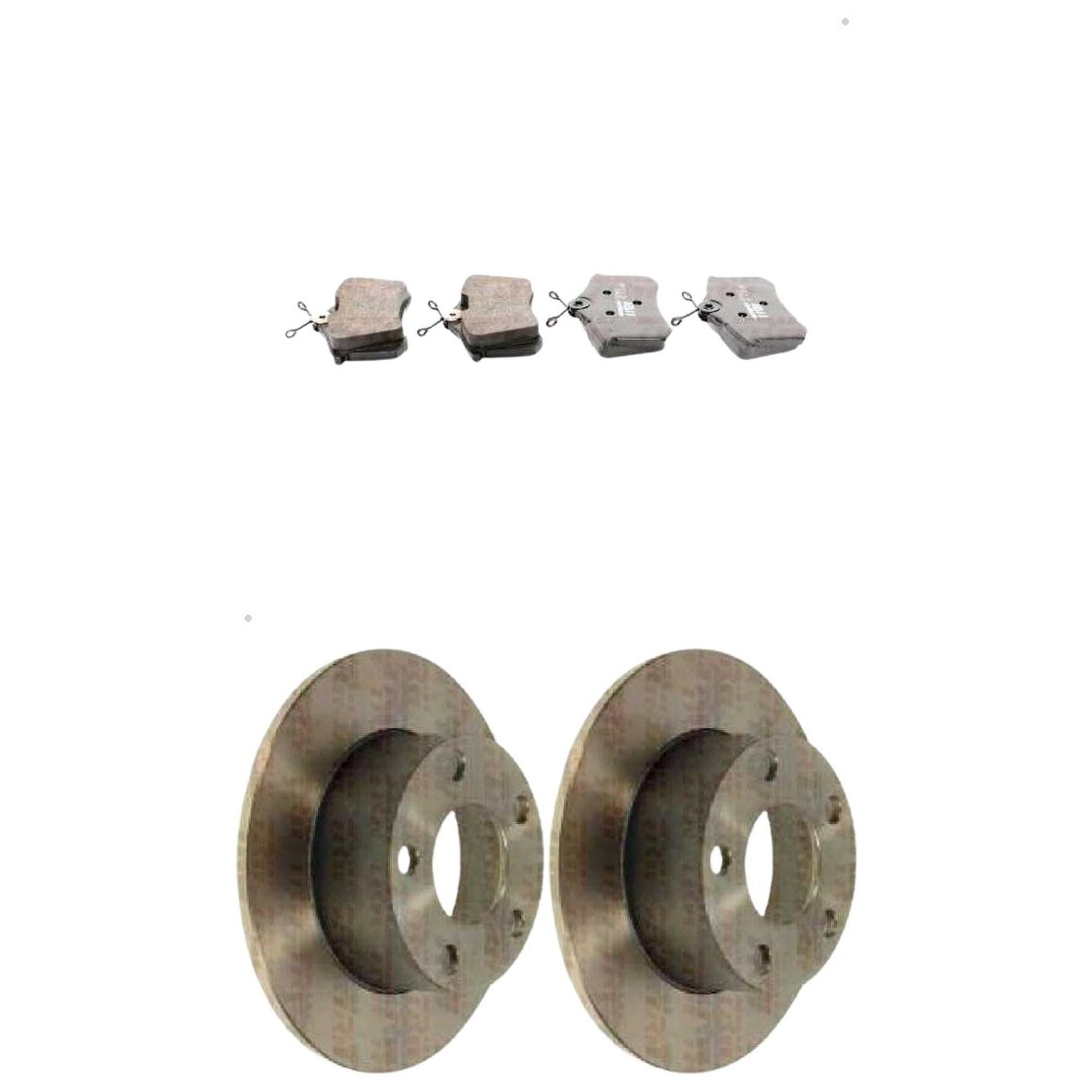 Kit Disco e Pastilha Traseira - TRW - RCPT08530 - RPDI01510 - (1)