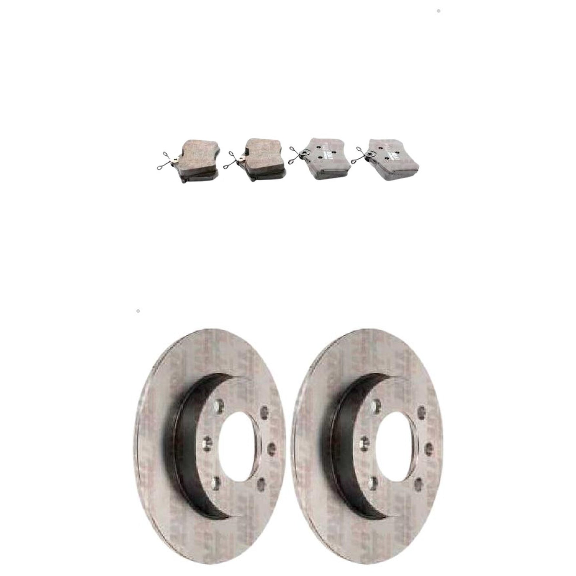 Kit Disco e Pastilha Traseira - TRW - RCPT08530 - RPDI01910 - (1)