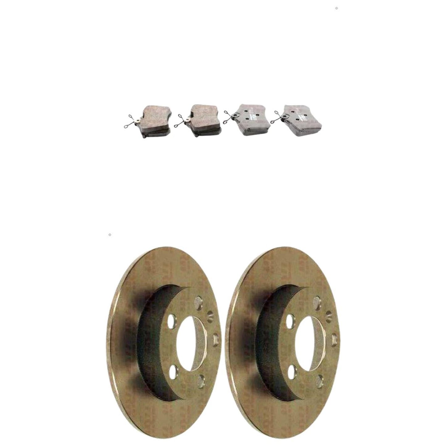 Kit Disco e Pastilha Traseira - TRW - RCPT08530 - RPDI01080 - (1)