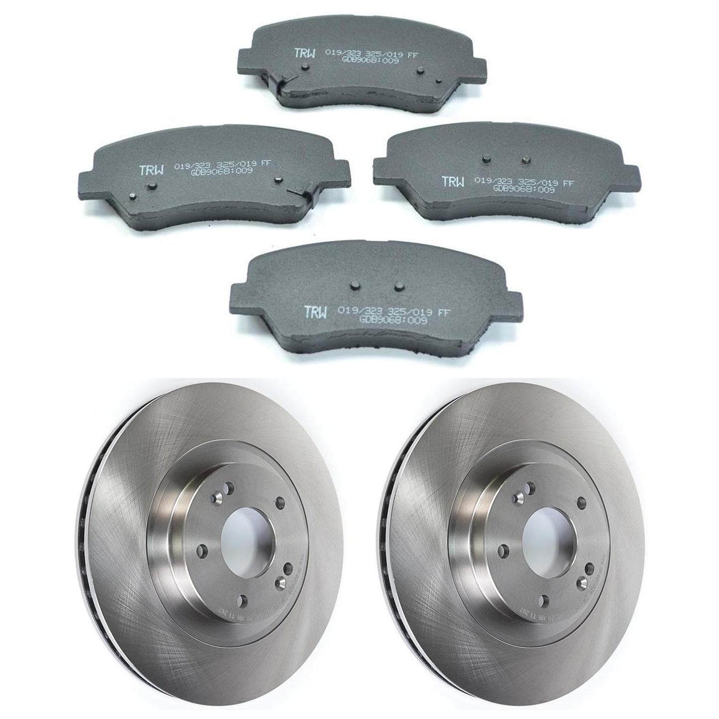 Kit Disco e Pastilha Dianteira - TRW - GDB9068 - DF907 - (1)