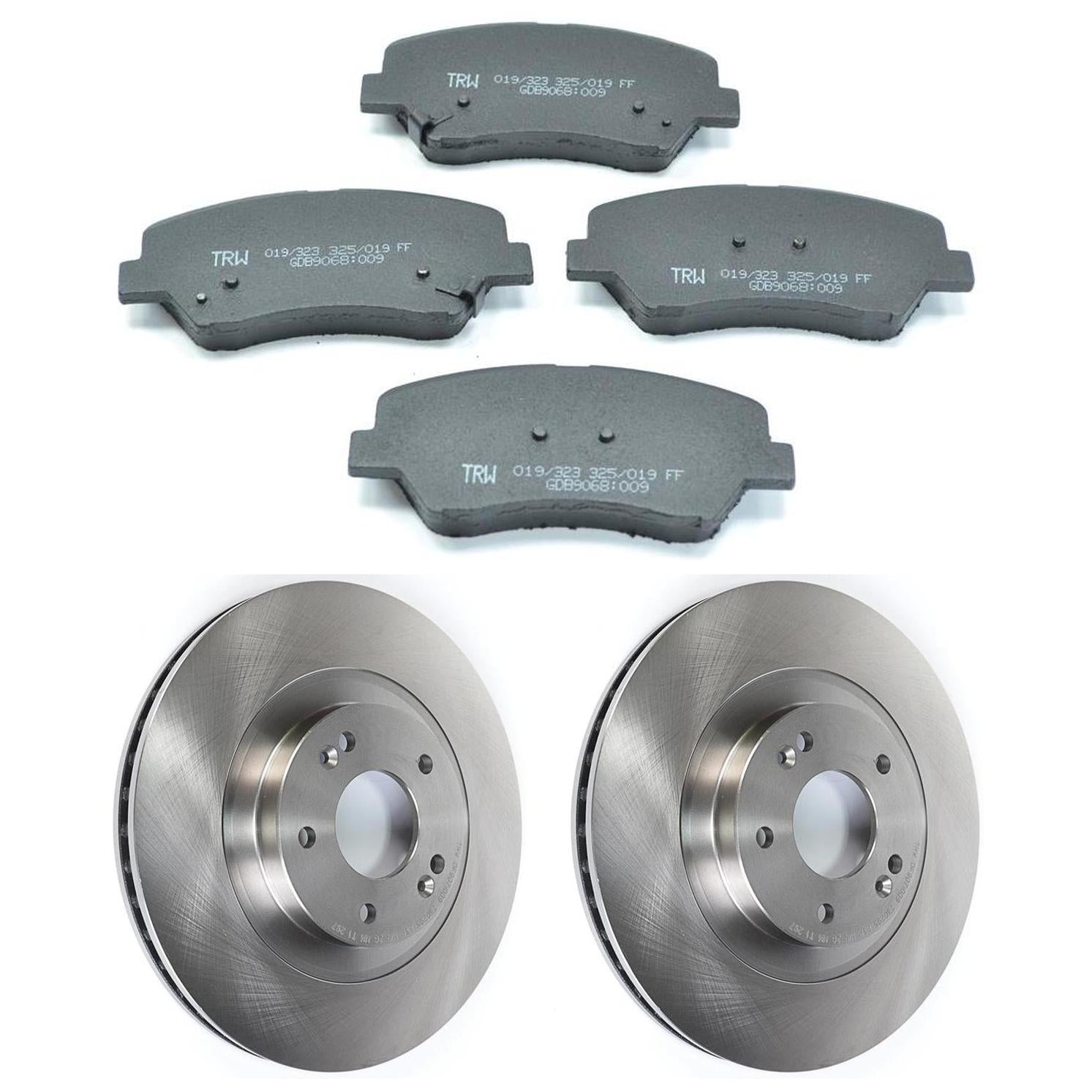 Kit Disco e Pastilha Dianteira - TRW - GDB9068 - DF907 - (1)