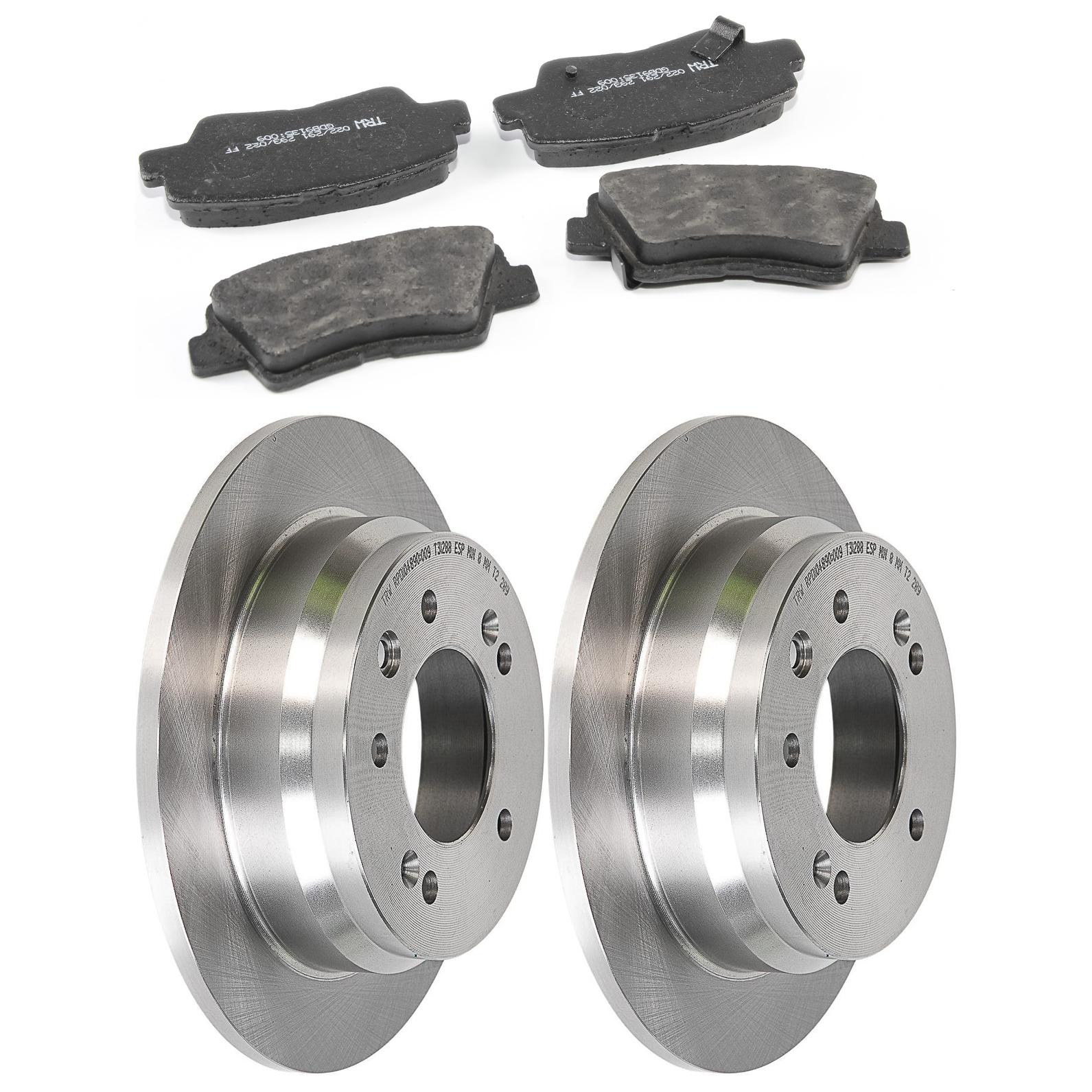 Kit Disco e Pastilha Traseira - TRW - GDB9135 - RPDI04890 - (1)