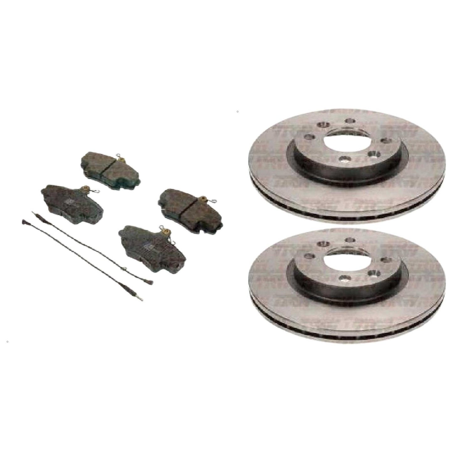Kit Disco e Pastilha Dianteira - TRW - RCPT01470 - RCDI02760 - (1)
