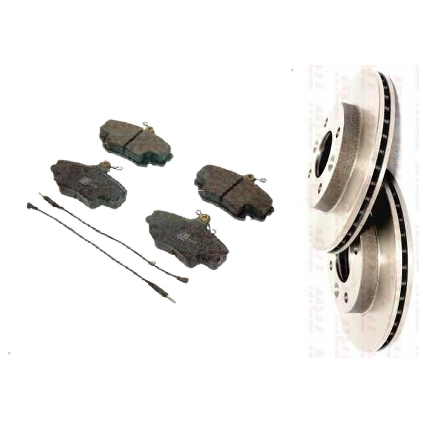 Kit Disco e Pastilha Dianteira - TRW - RCPT01470 - RCDI02340 - (1)